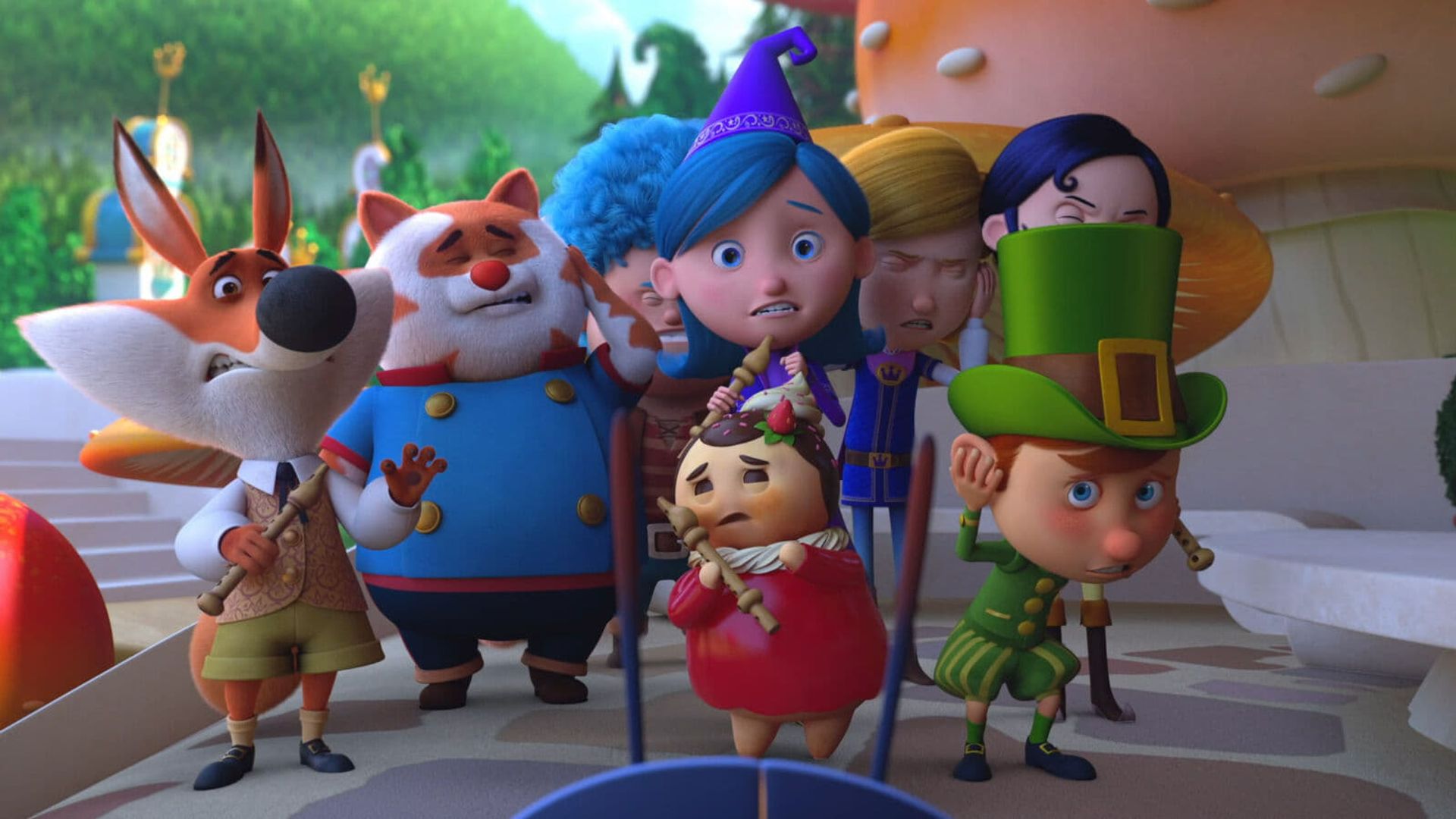 The Enchanted Village of Pinocchio background