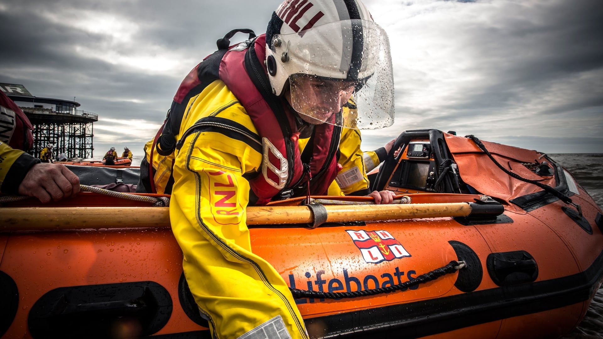 Saving Lives at Sea background