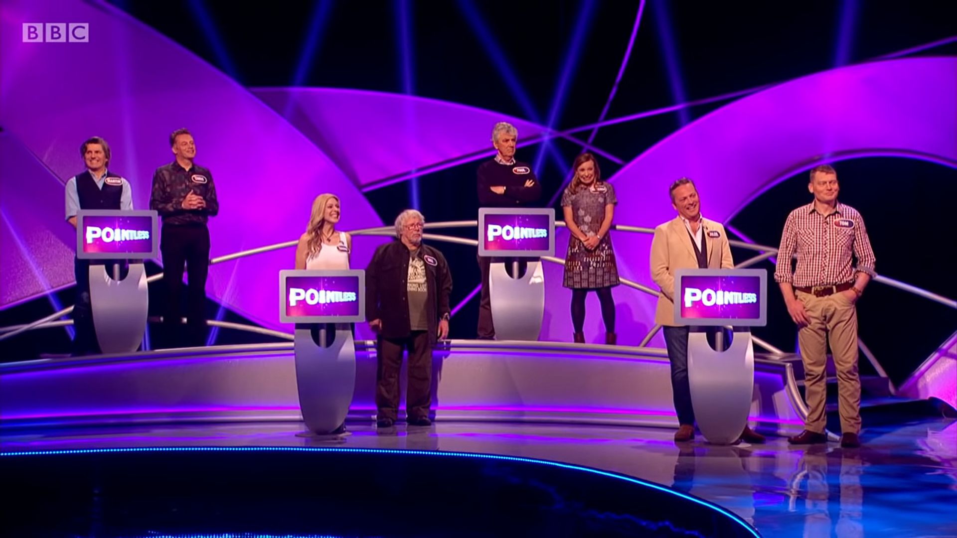 Pointless Celebrities background