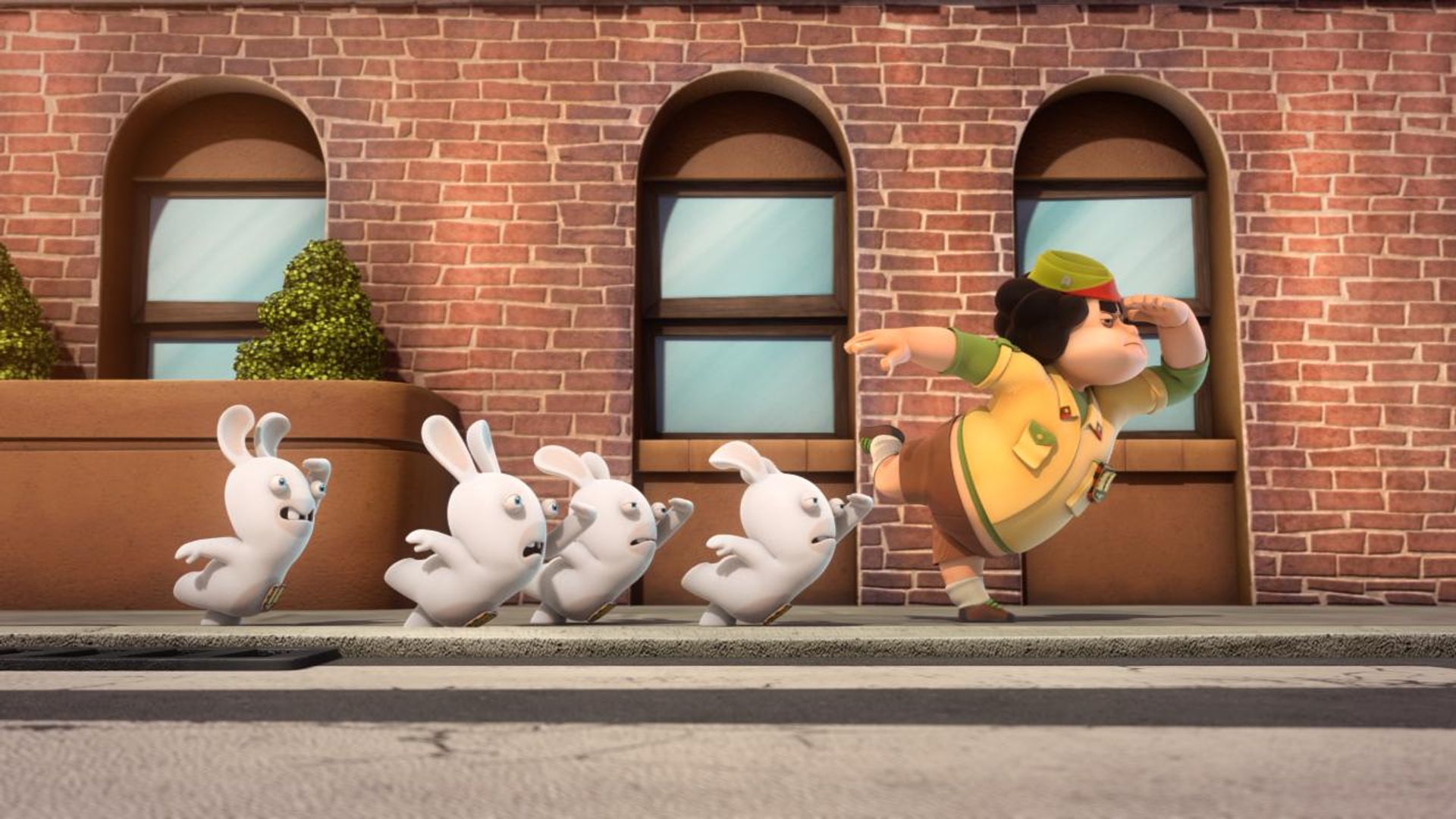 Rabbids Invasion background