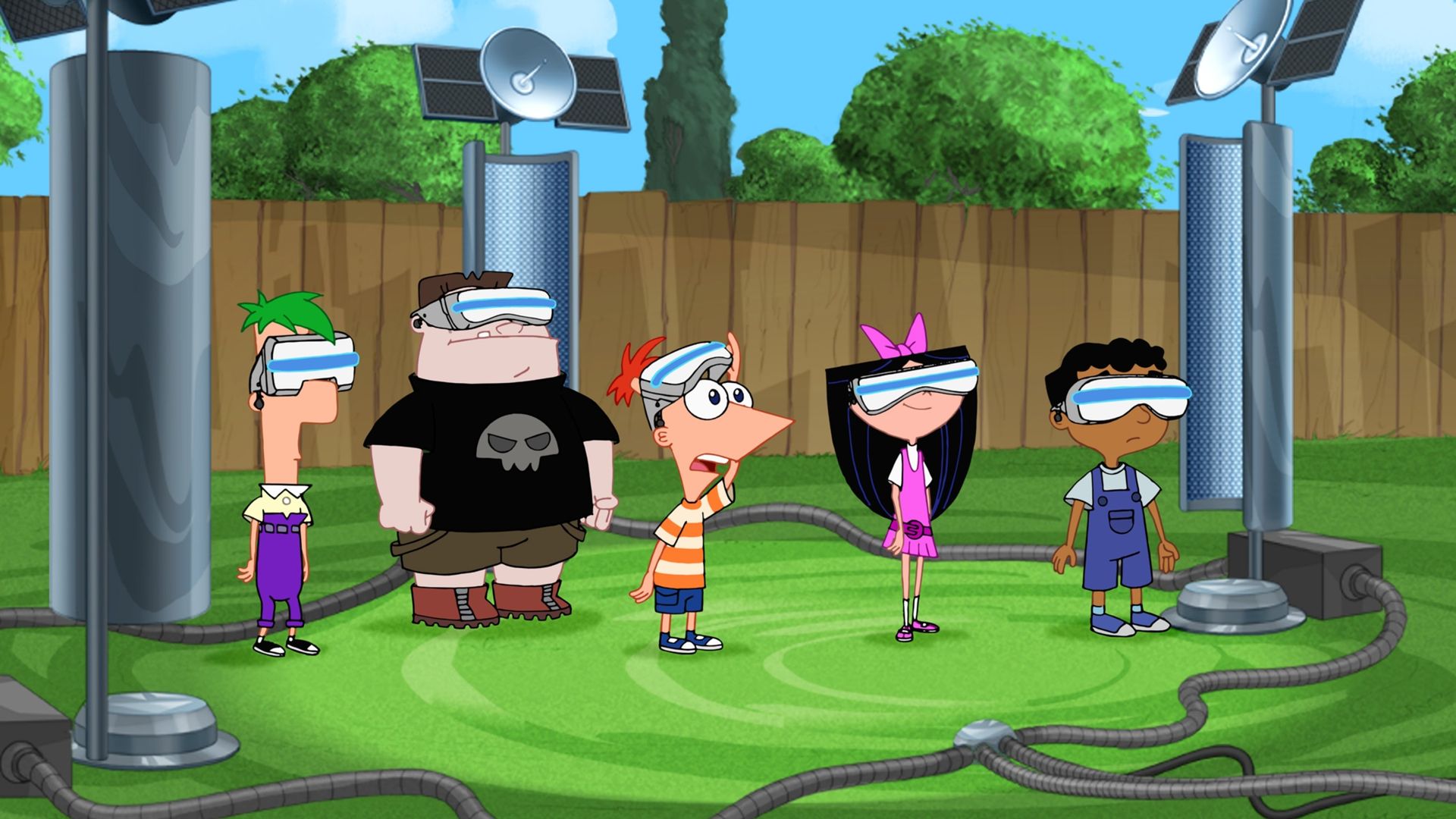 Phineas and Ferb background