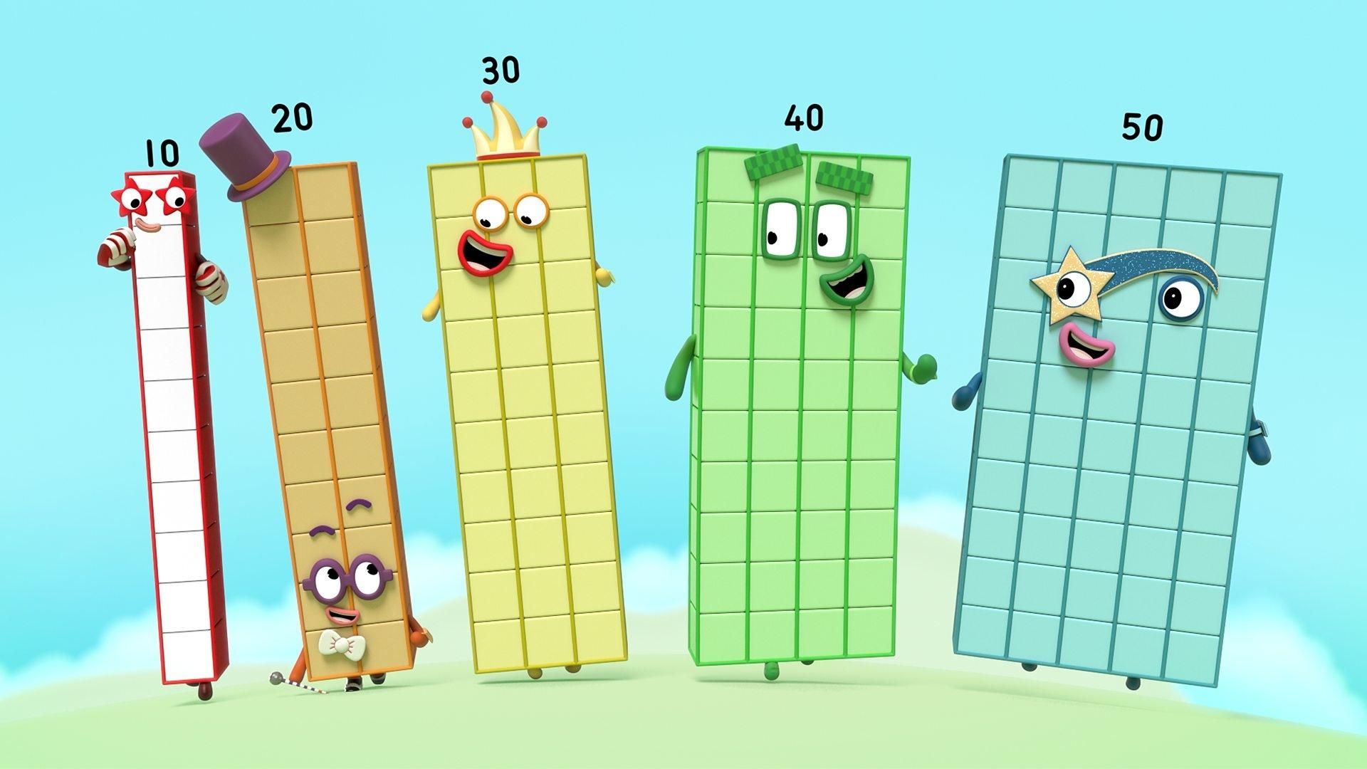 Numberblocks background