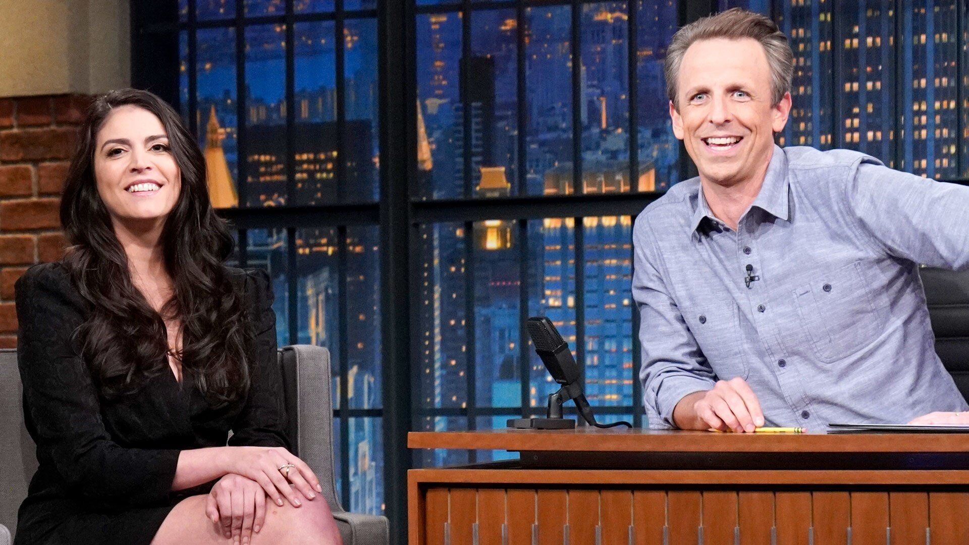 Late Night with Seth Meyers background