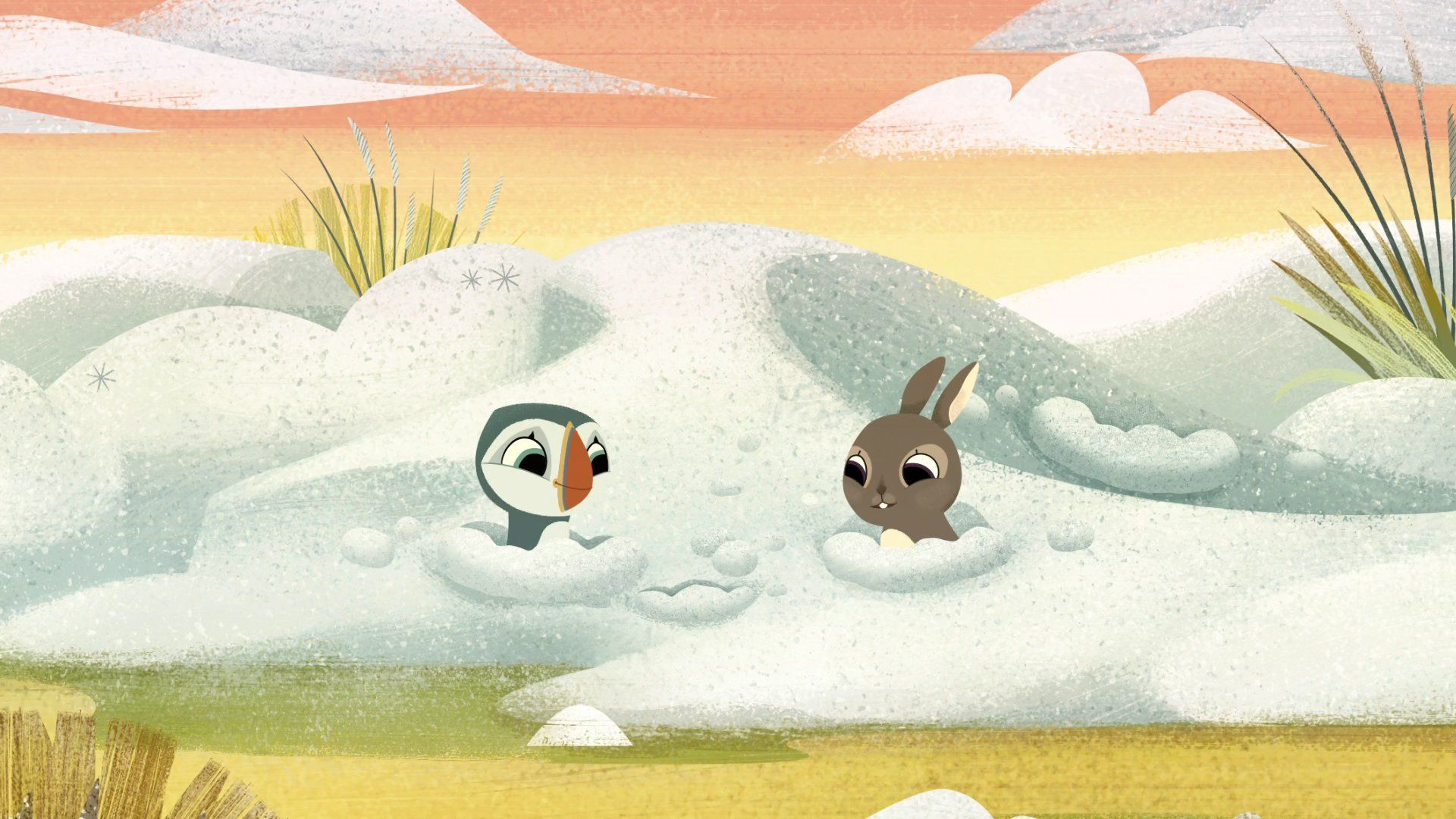 Puffin Rock background