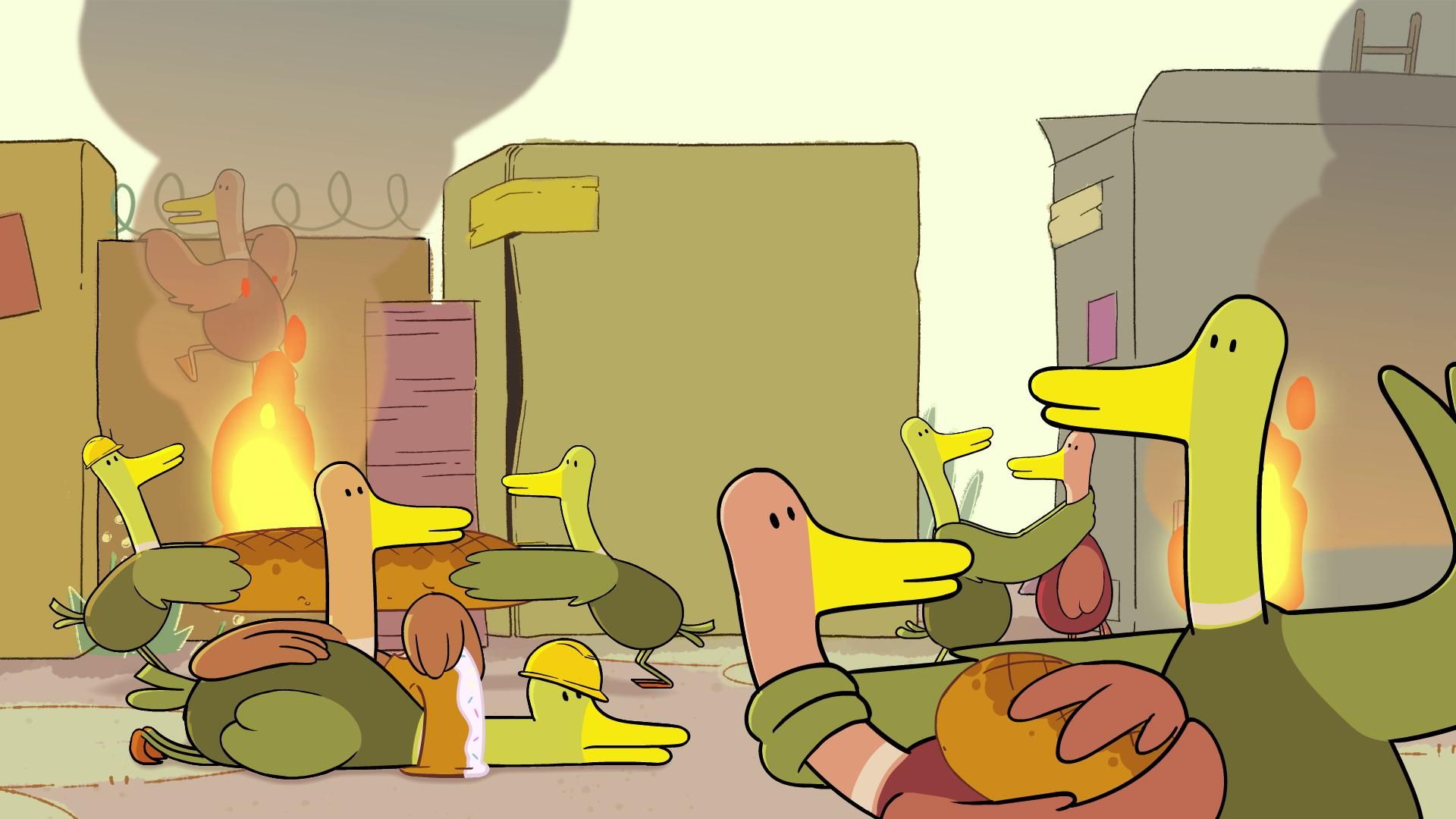 Chris P. Duck background