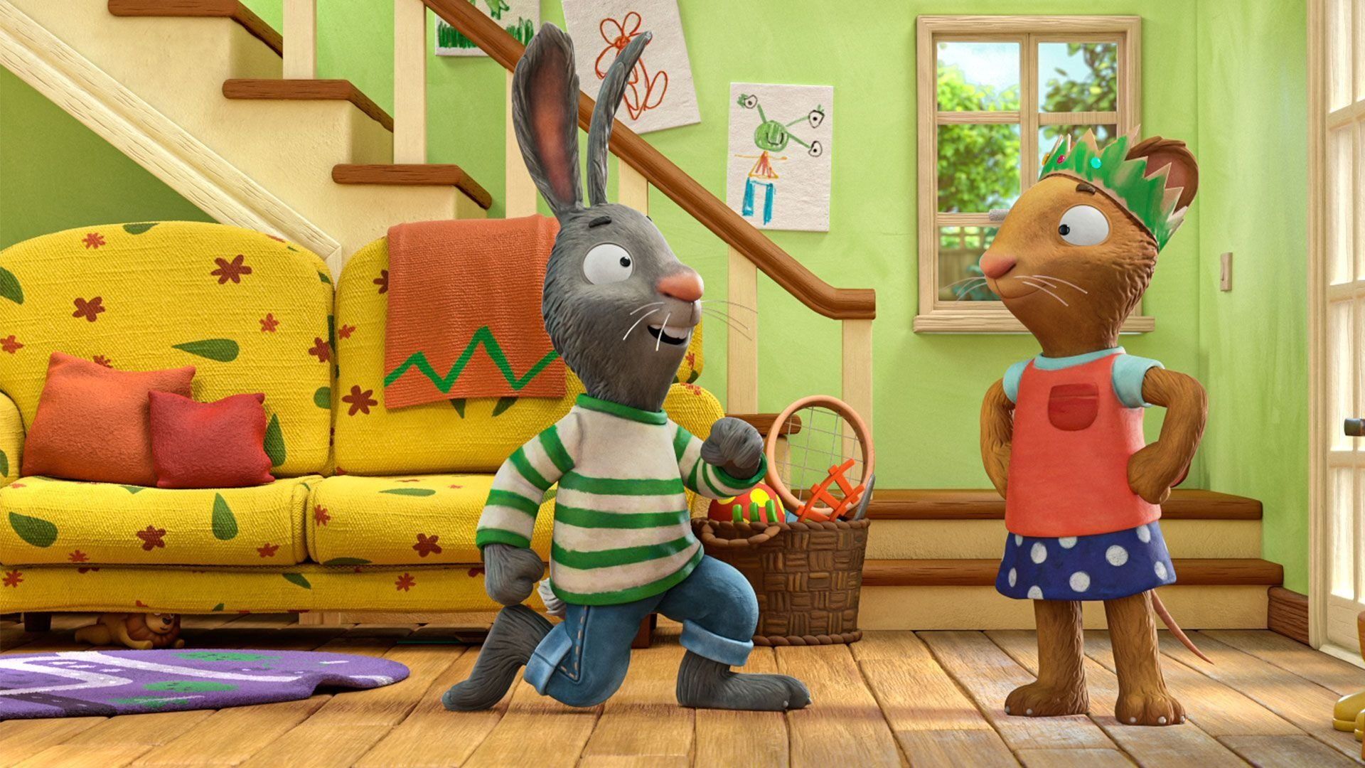 Pip and Posy background