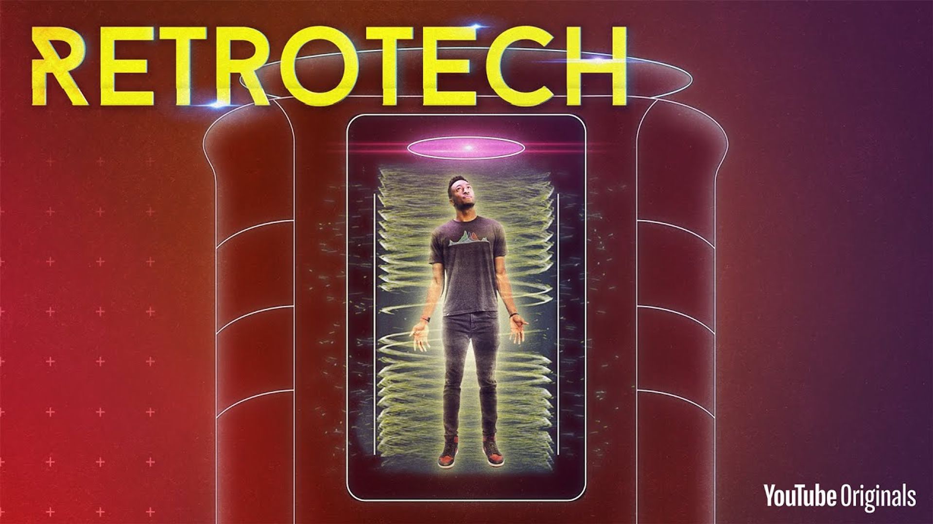 Retro Tech background