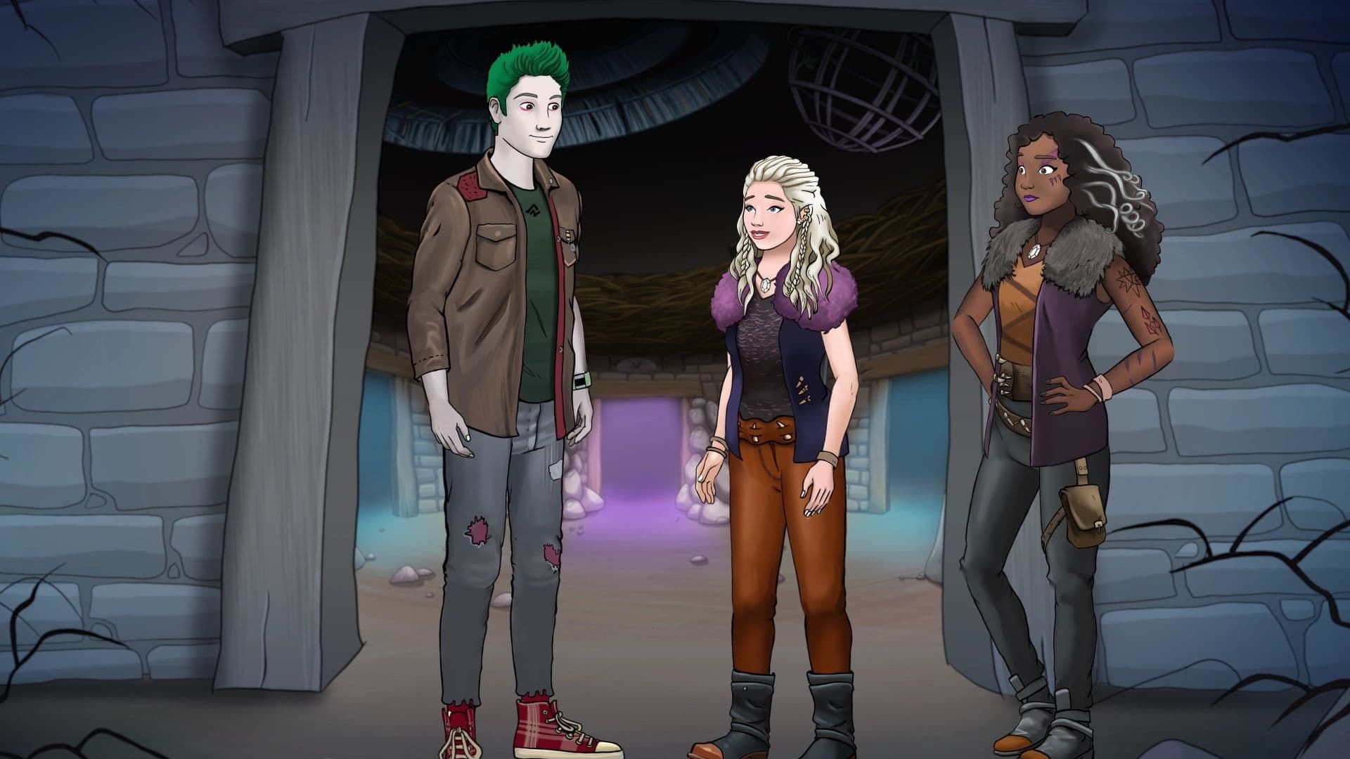 ZOMBIES: Addison's Monster Mystery background