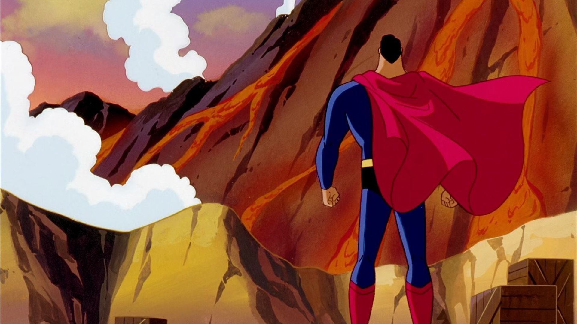 Superman: The Animated Series background