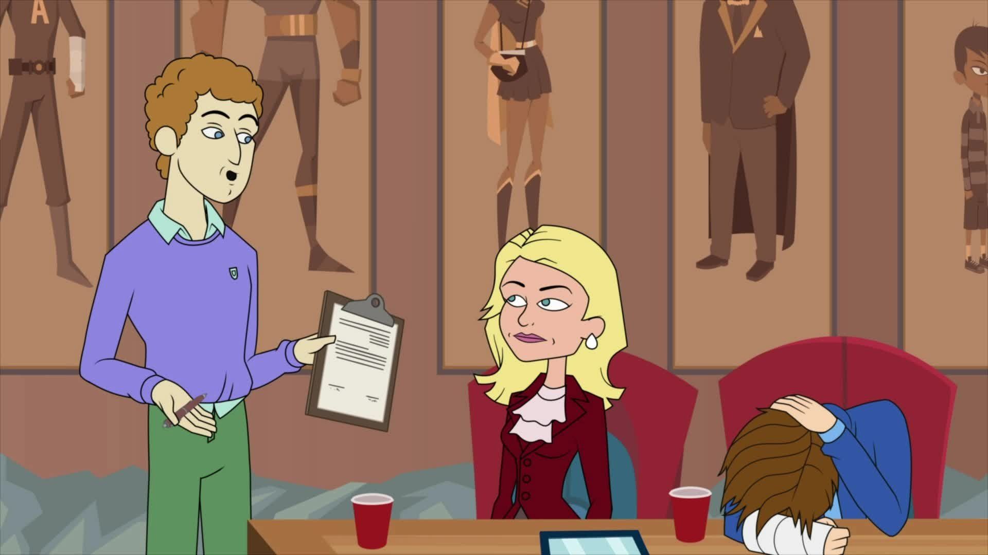 The Awesomes background