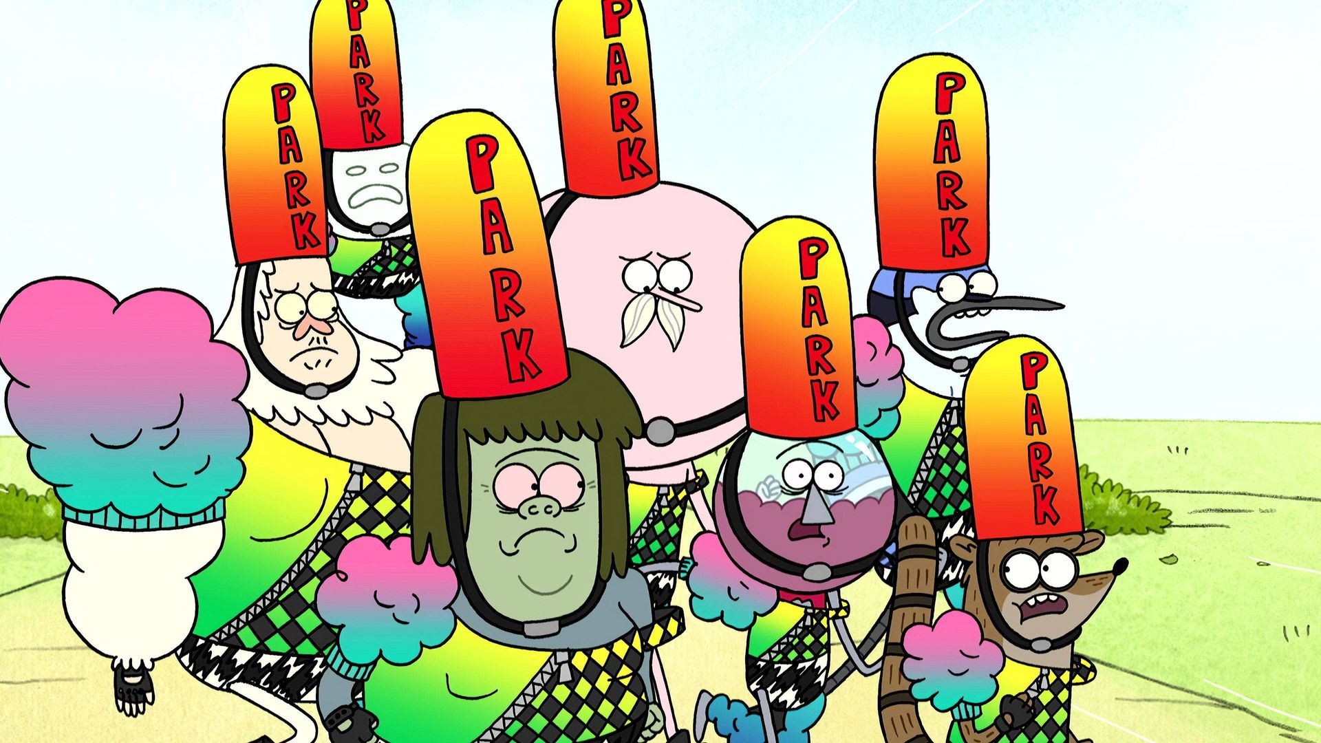 Regular Show background