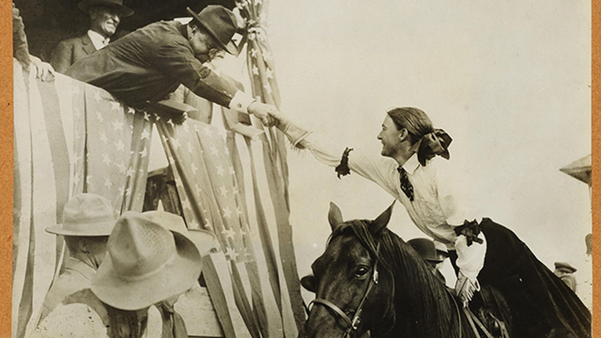 The Roosevelts: An Intimate History background