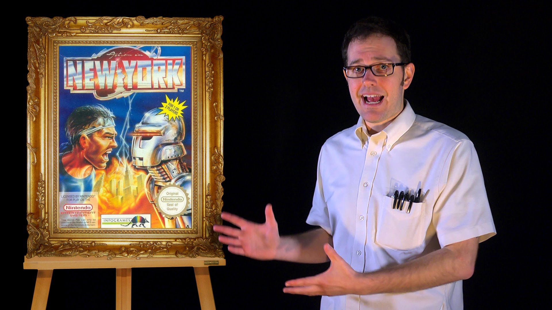 The Angry Video Game Nerd background