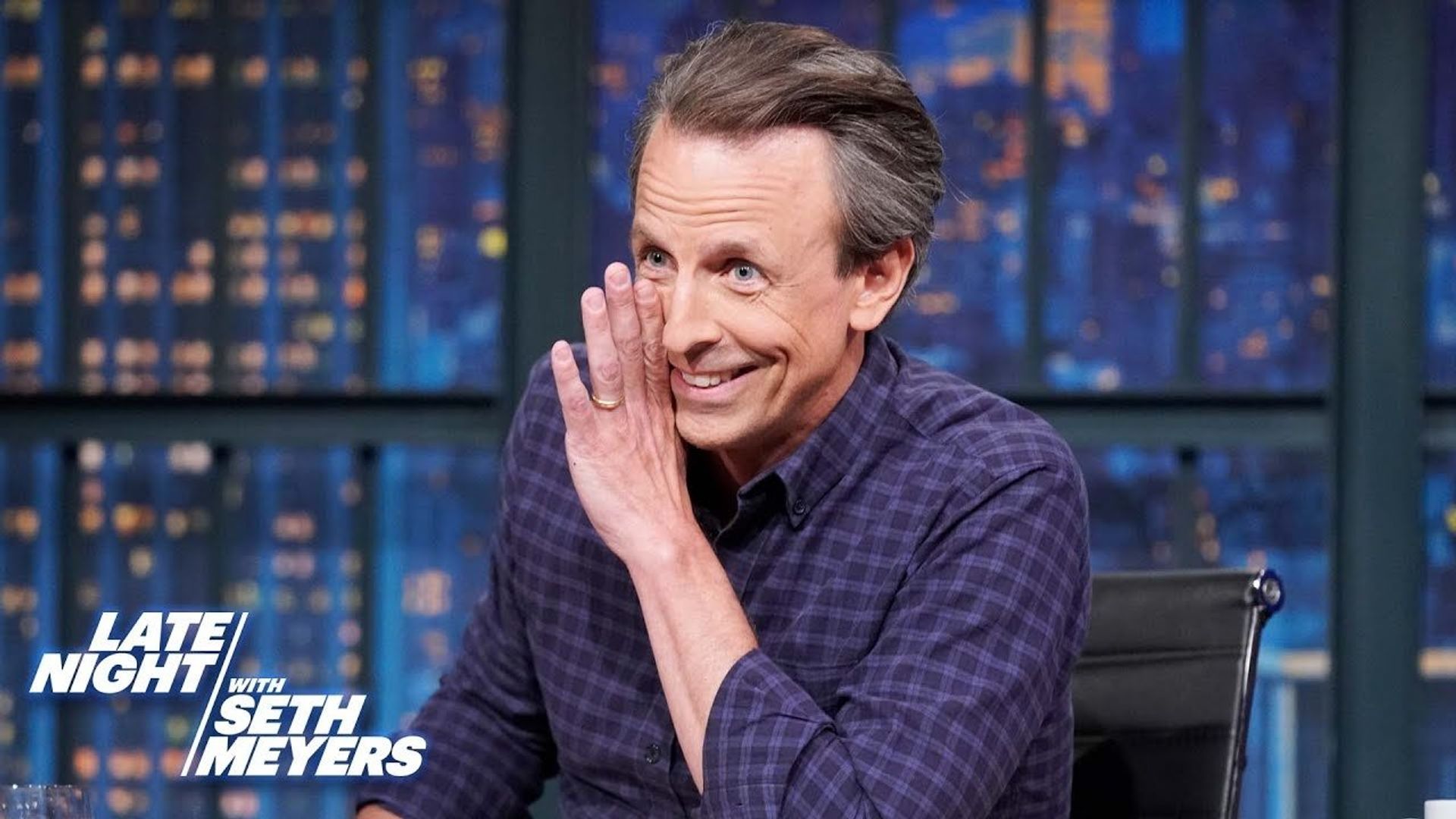 Late Night with Seth Meyers: Corrections" background