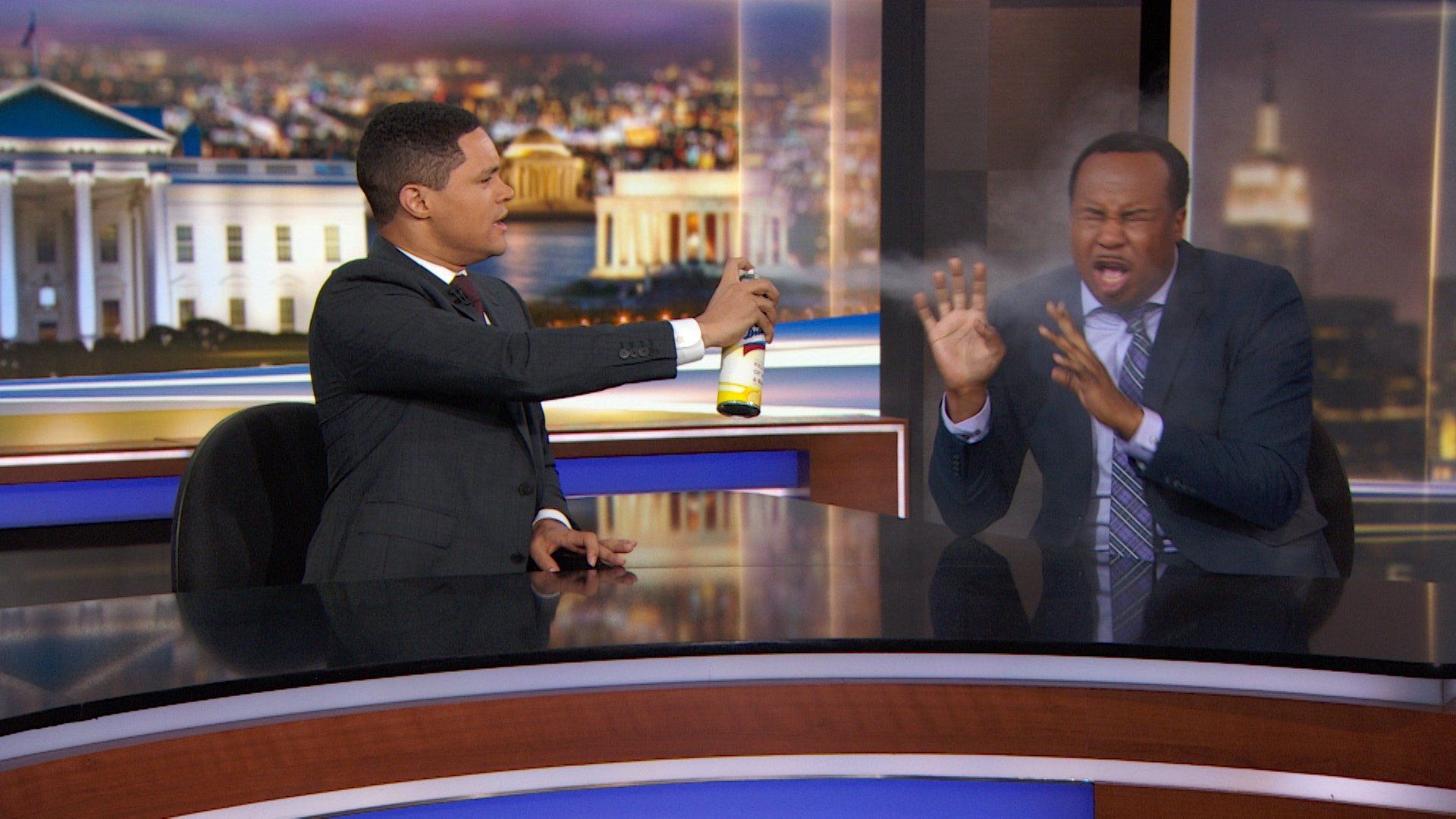 The Daily Show background