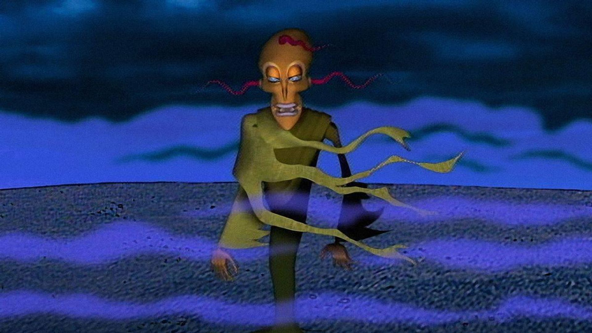 Courage the Cowardly Dog background