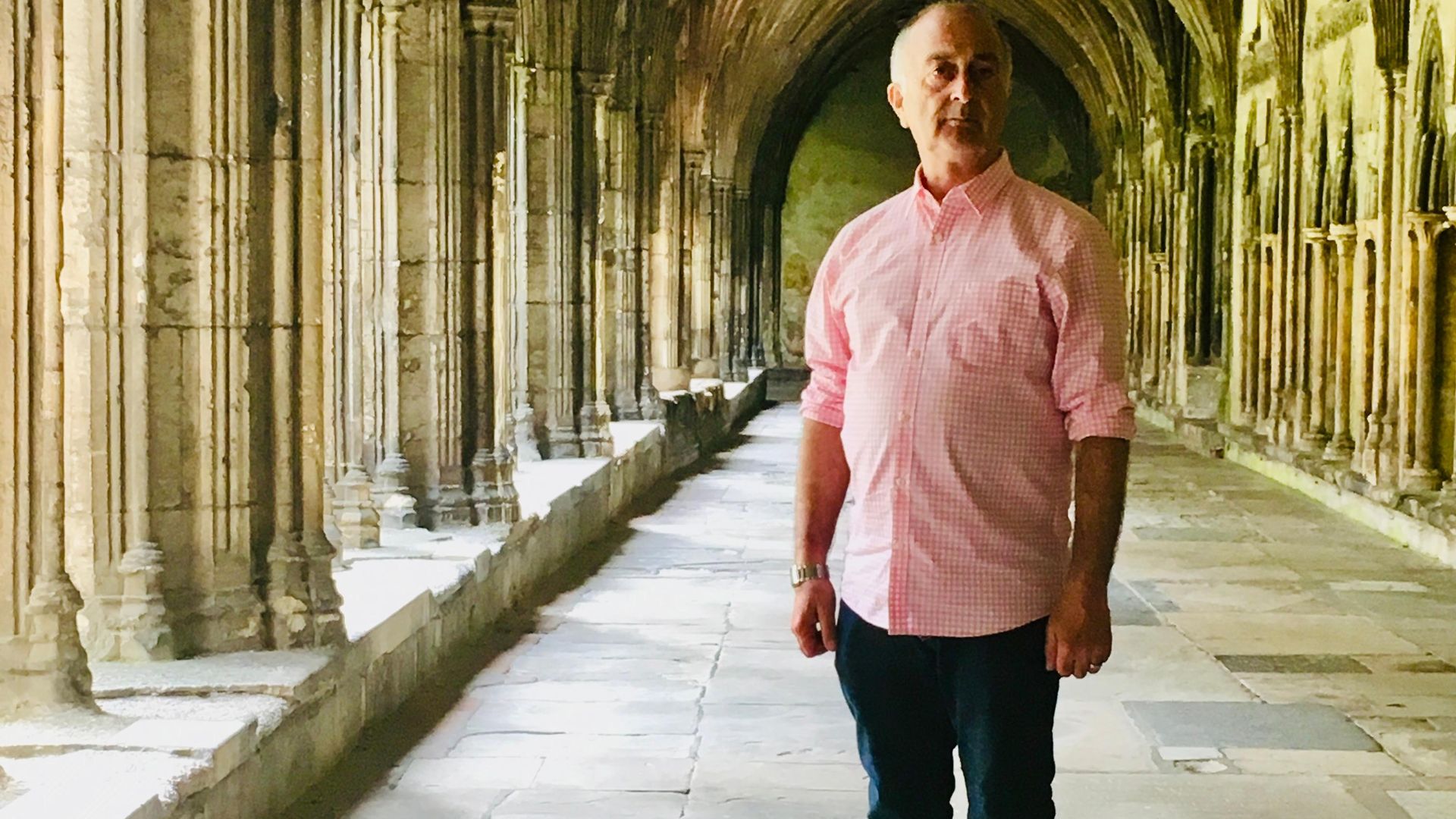 Britain's Ancient Tracks with Tony Robinson background