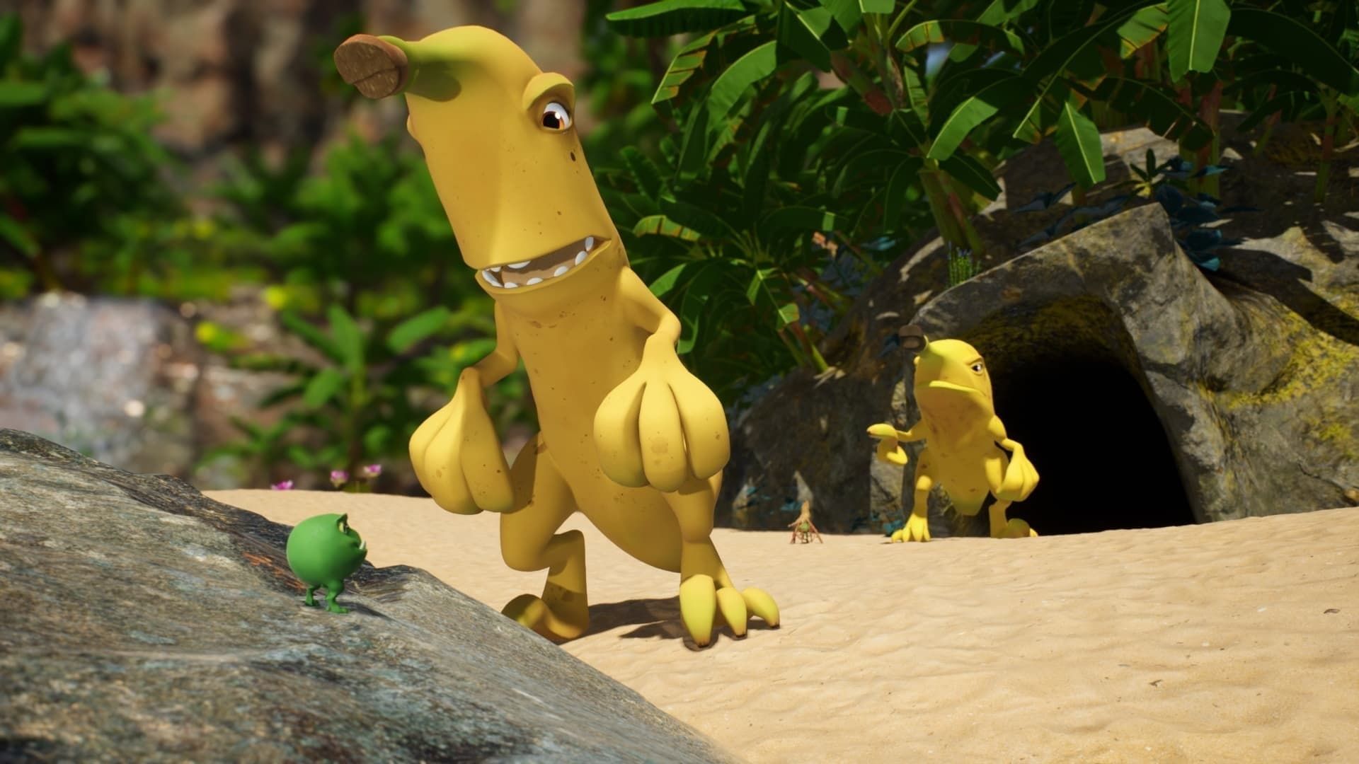 Ginger and the Vegesaurs background