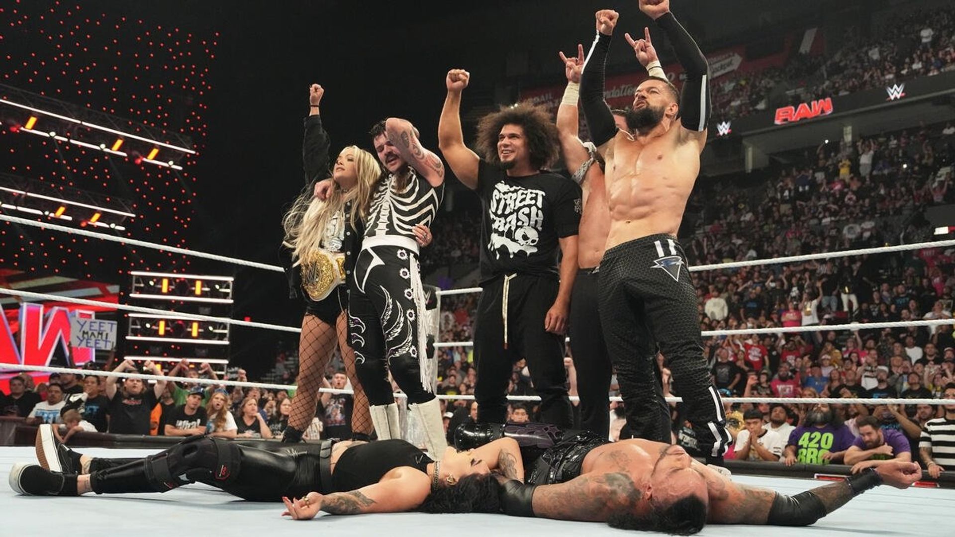 WWE Raw background