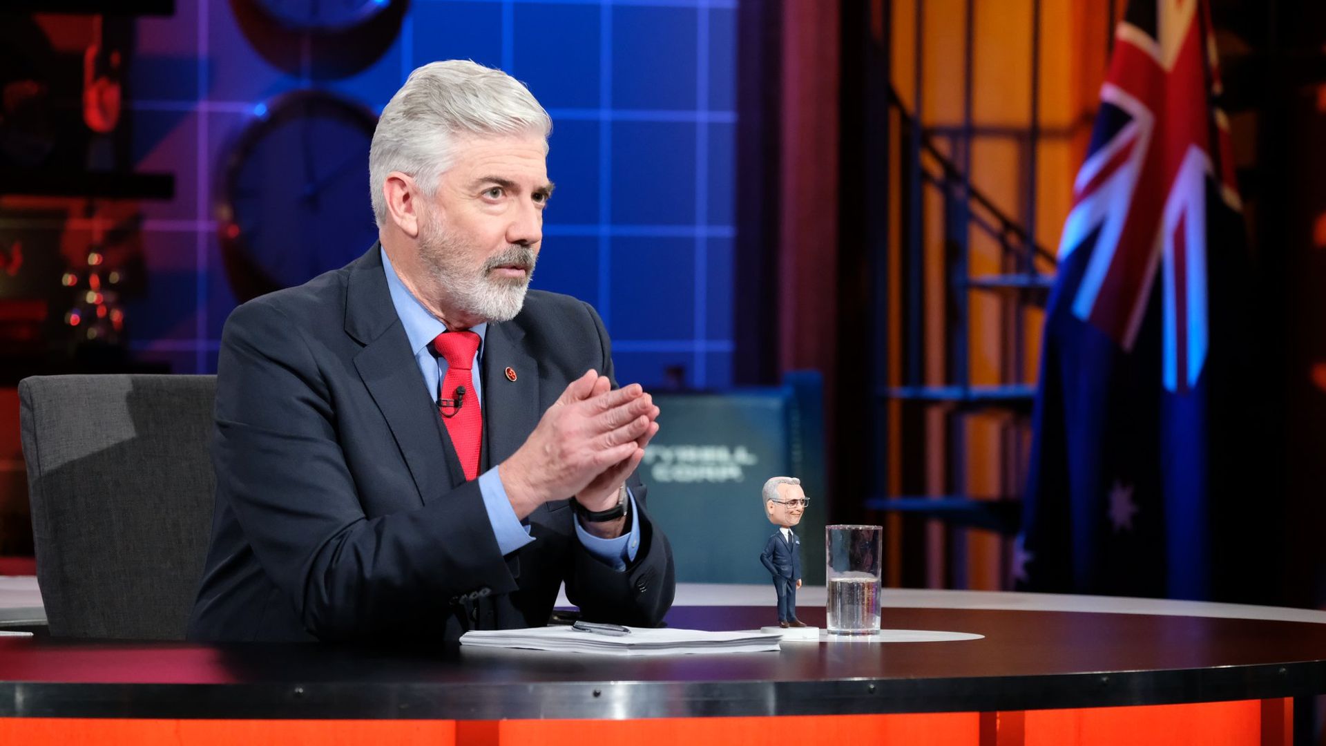 Shaun Micallef's Mad as Hell background