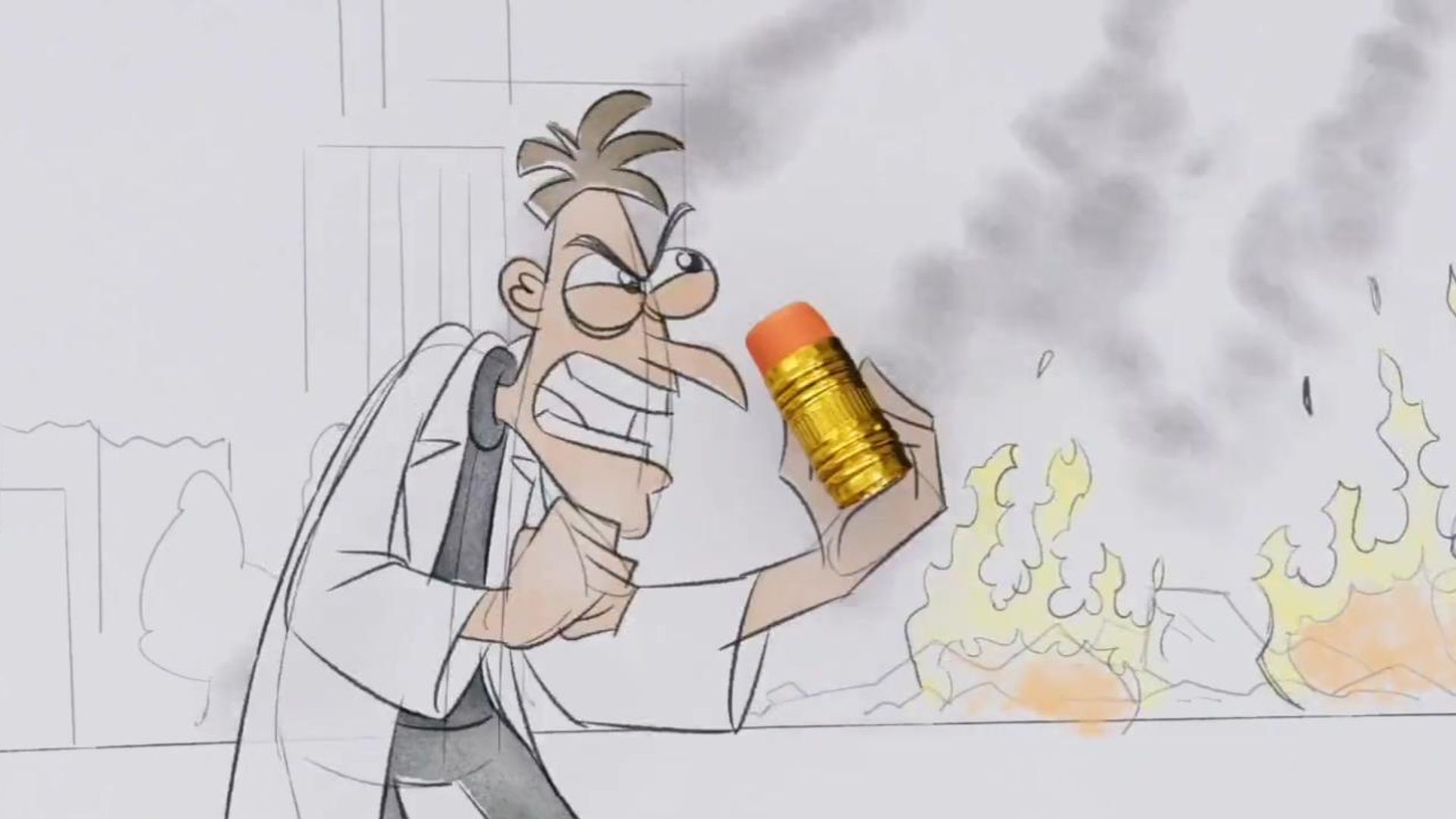 Disney How NOT to Draw background