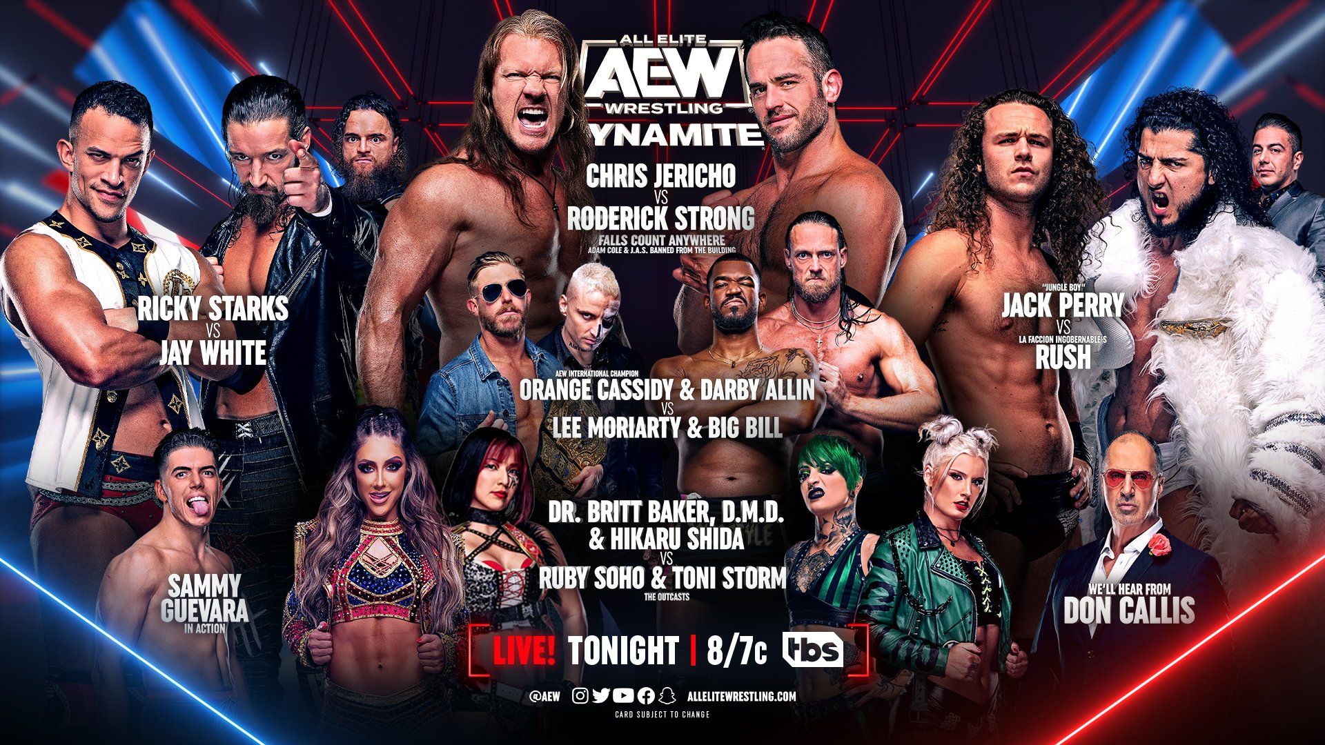 All Elite Wrestling: Dynamite background