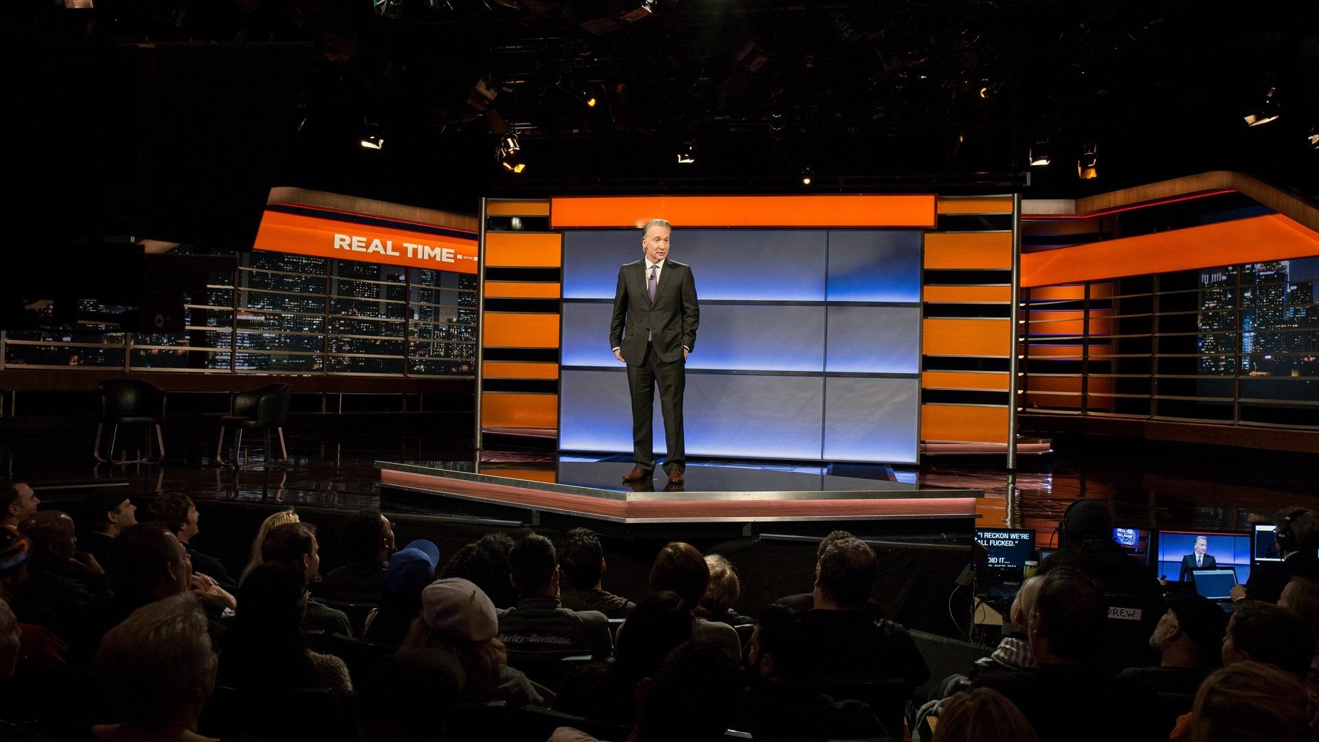Real Time with Bill Maher background