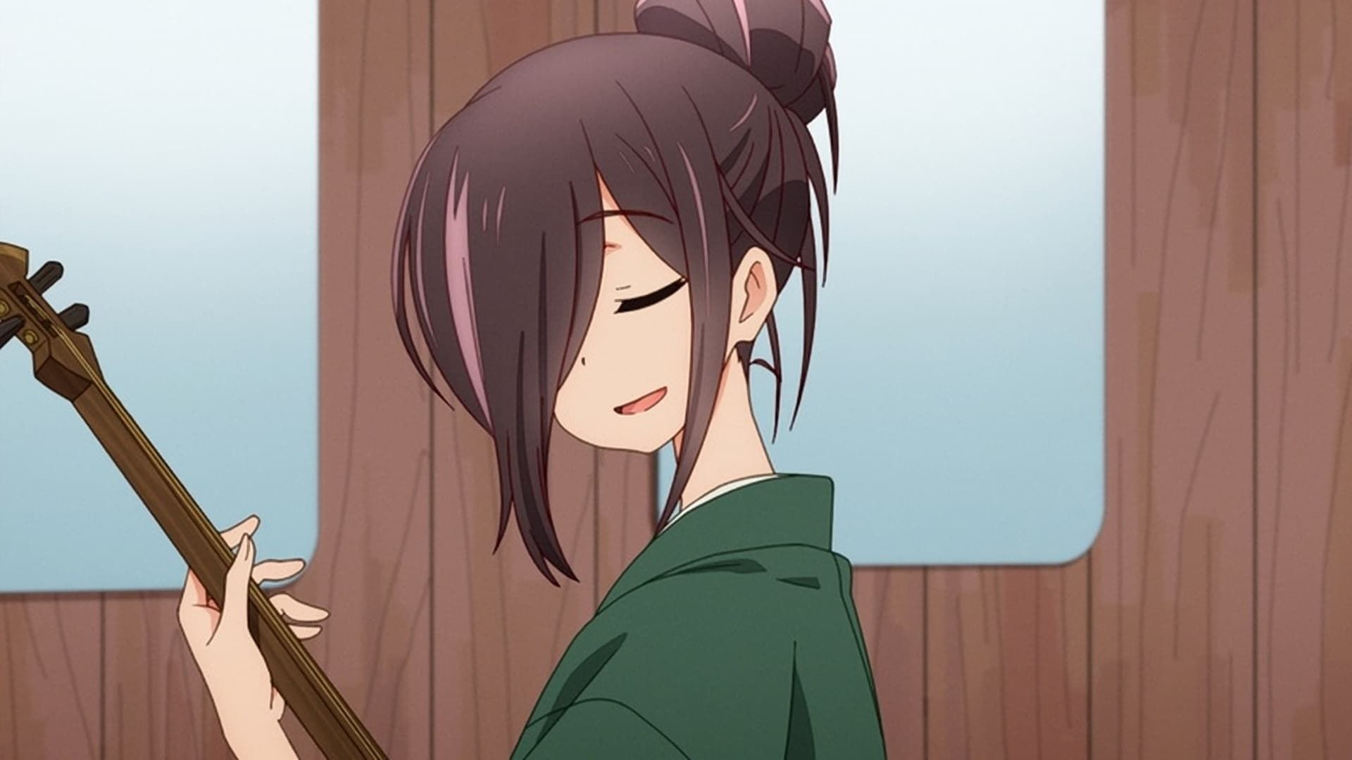 Uchi no Shishou wa Shippo ga Nai background