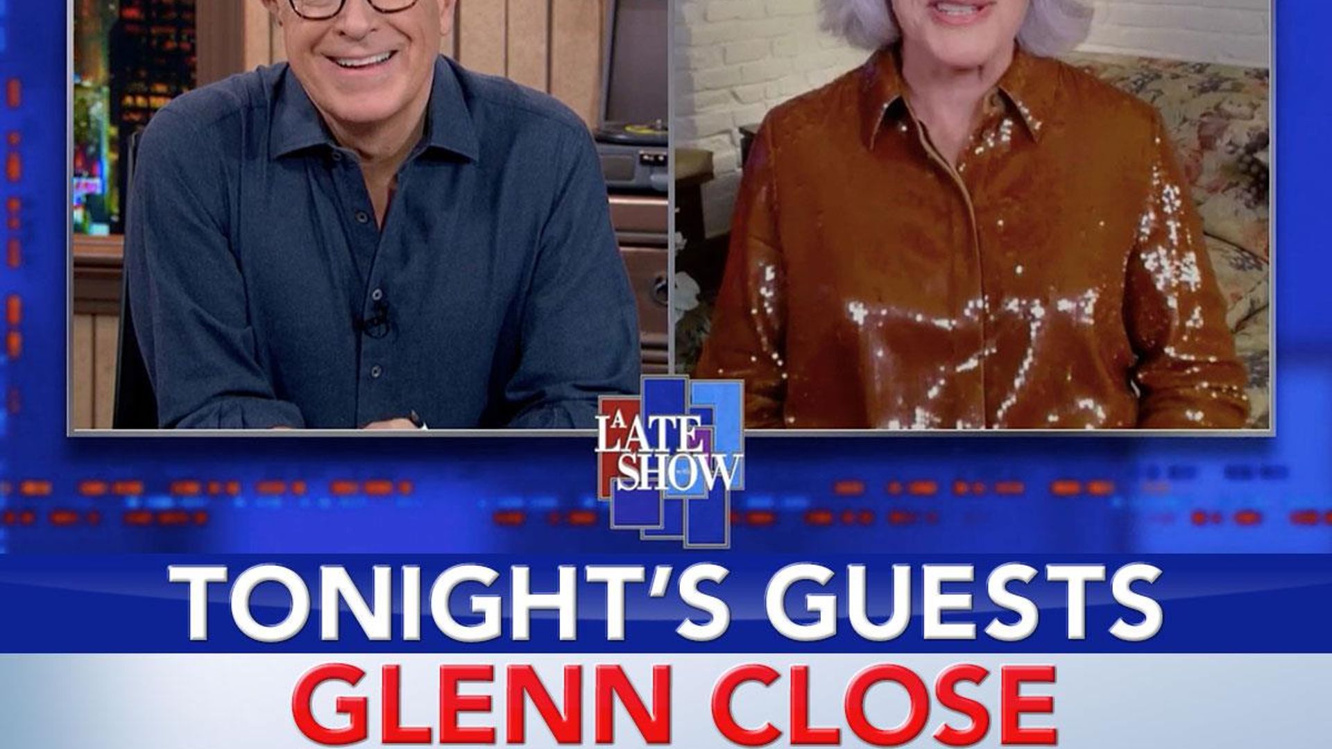 The Late Show with Stephen Colbert background