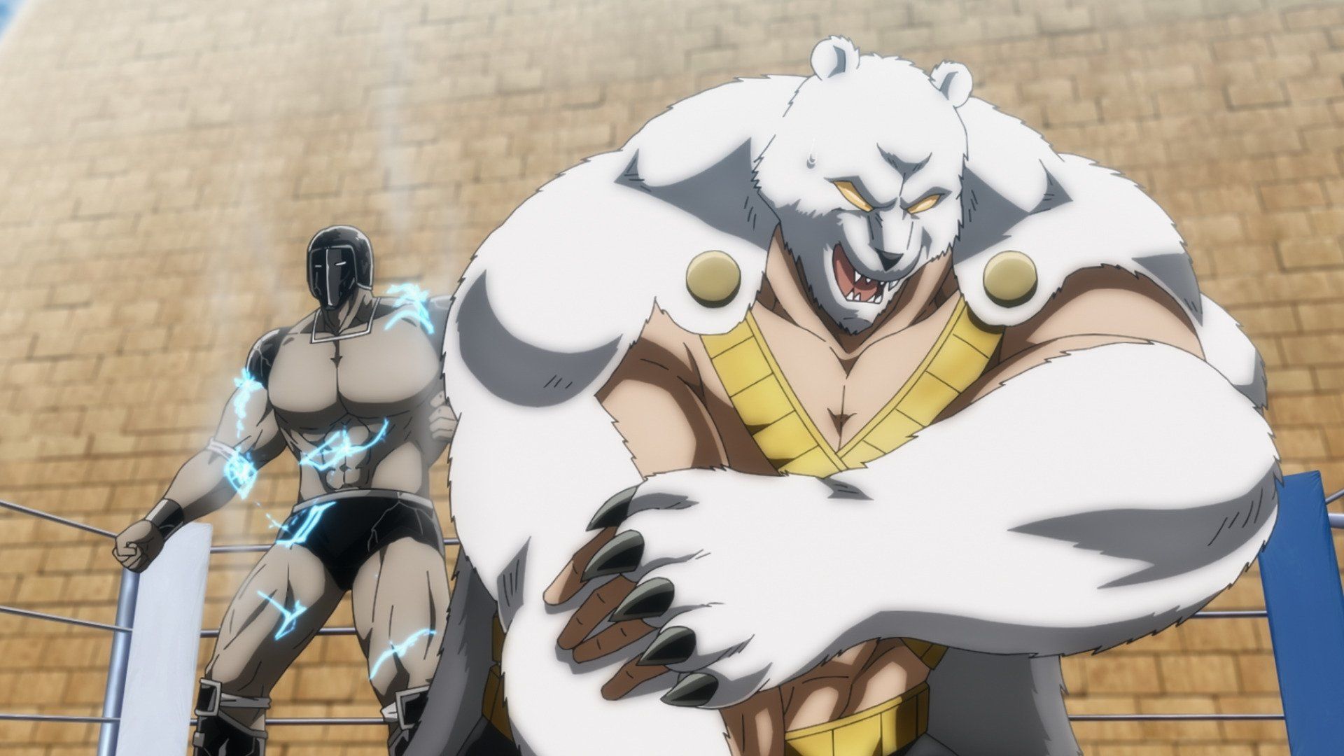 Kinnikuman: Perfect Origin Arc background