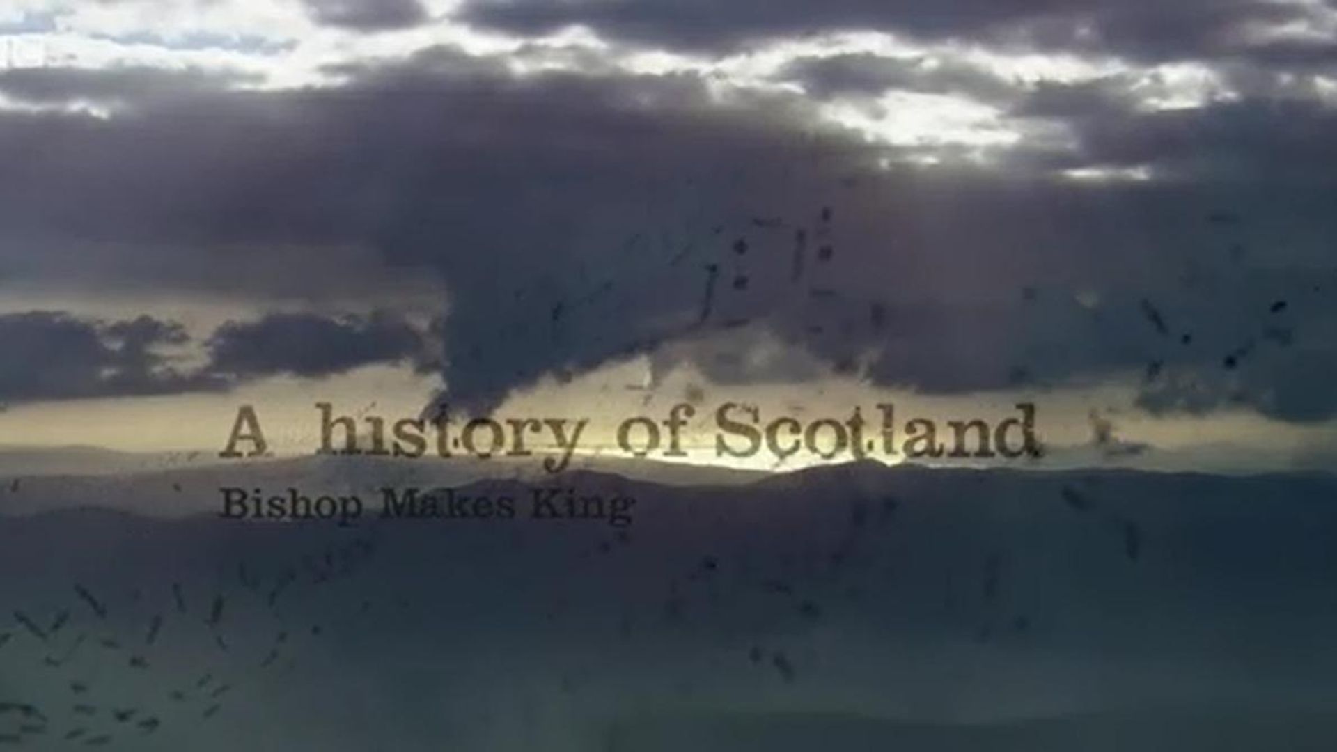 A History of Scotland background