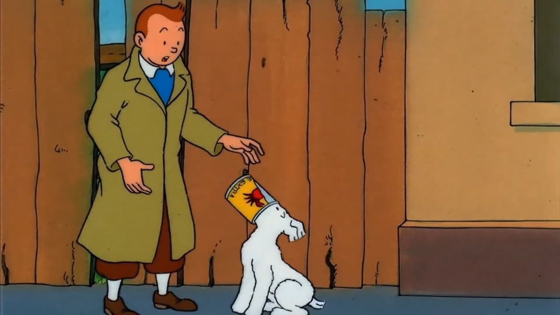 The Adventures of Tintin background
