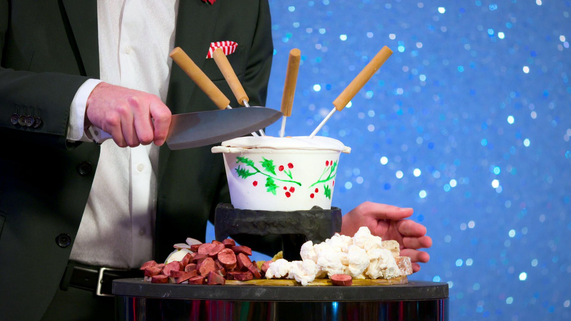 Is It Cake? Holiday background