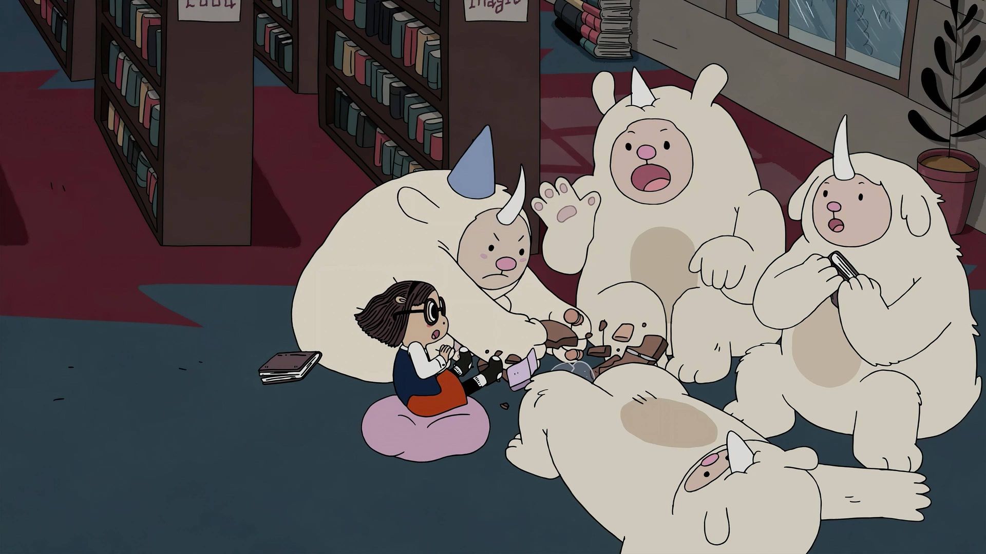 Summer Camp Island background