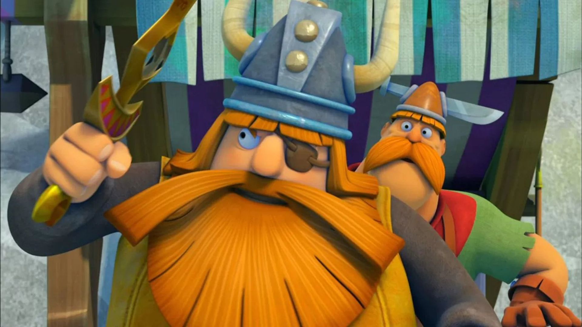 Vic the Viking background