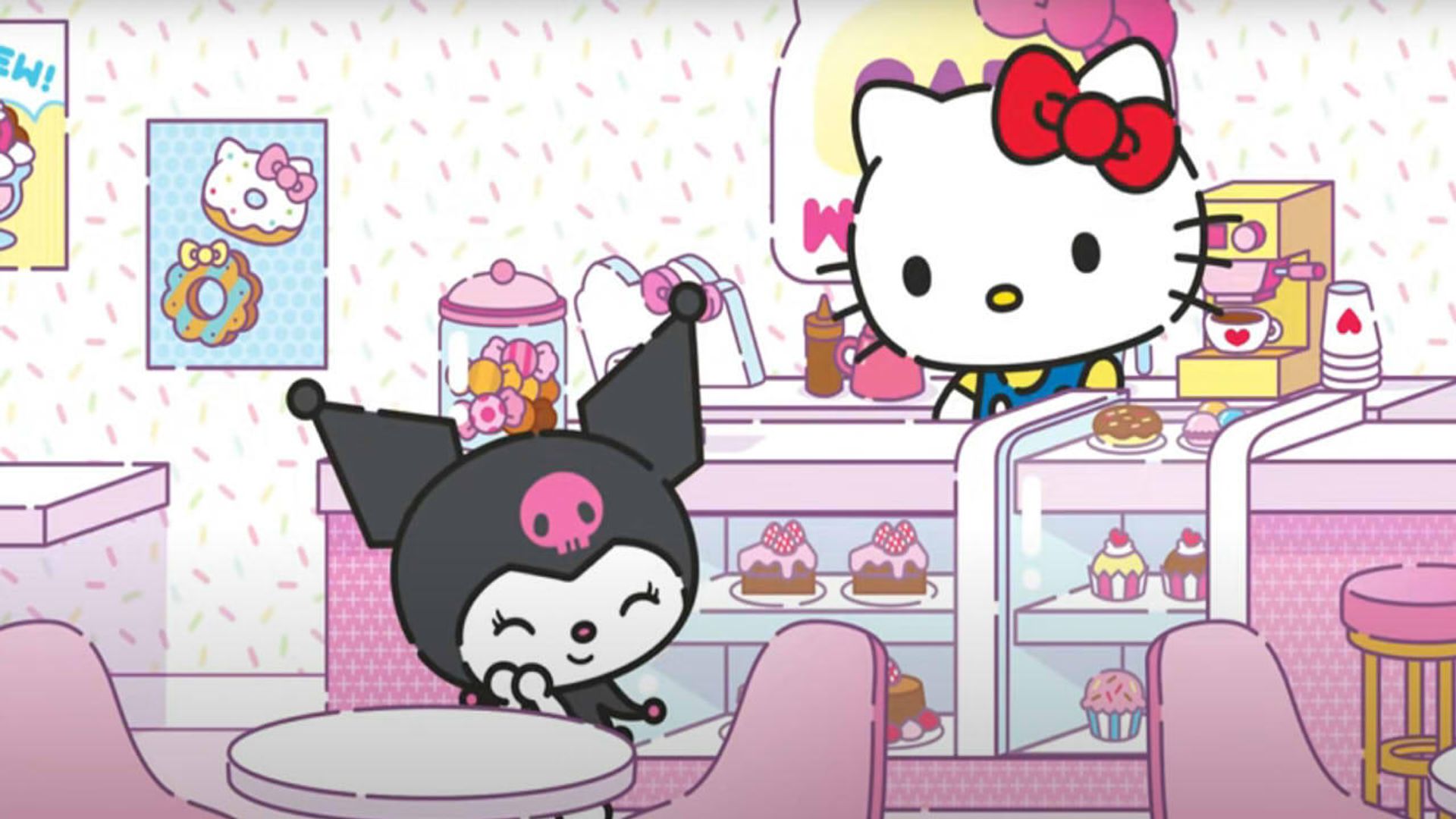 Hello Kitty and Friends Supercute Adventures background