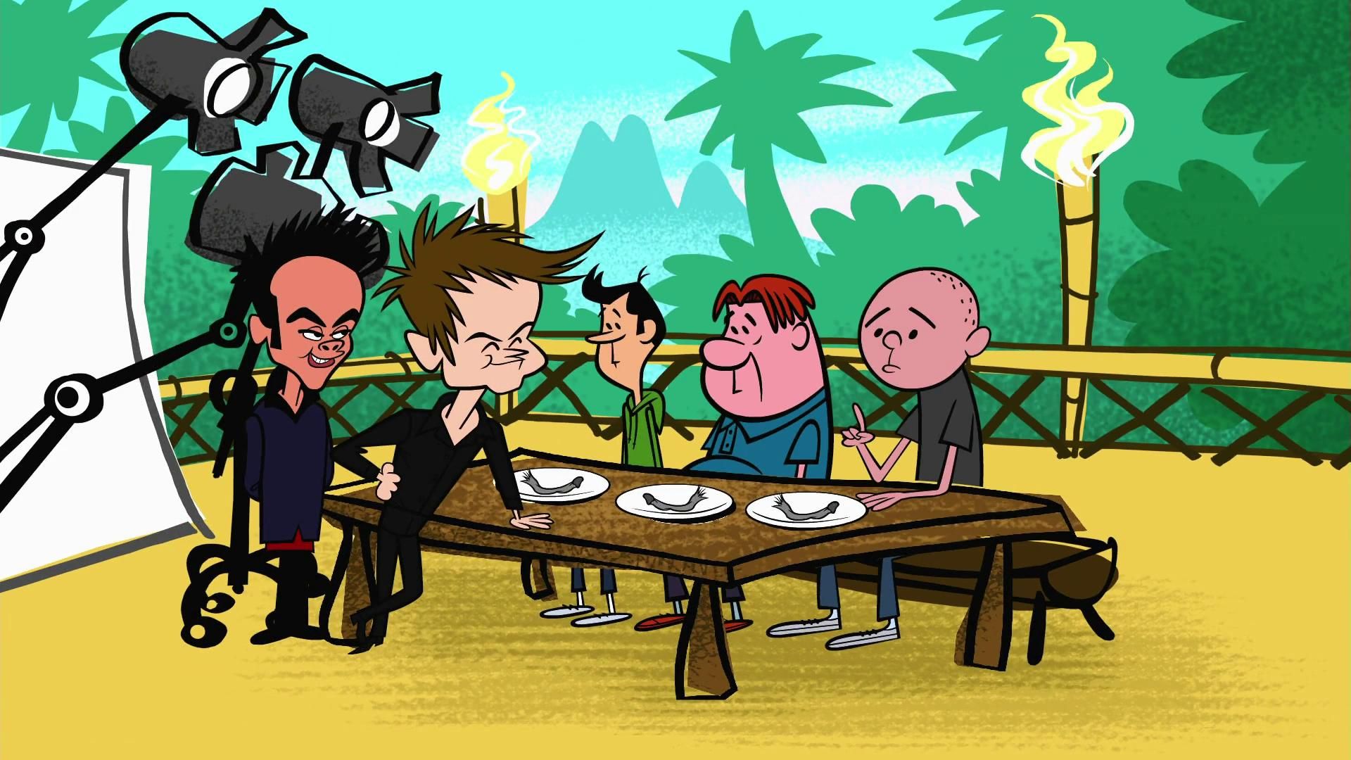 The Ricky Gervais Show background