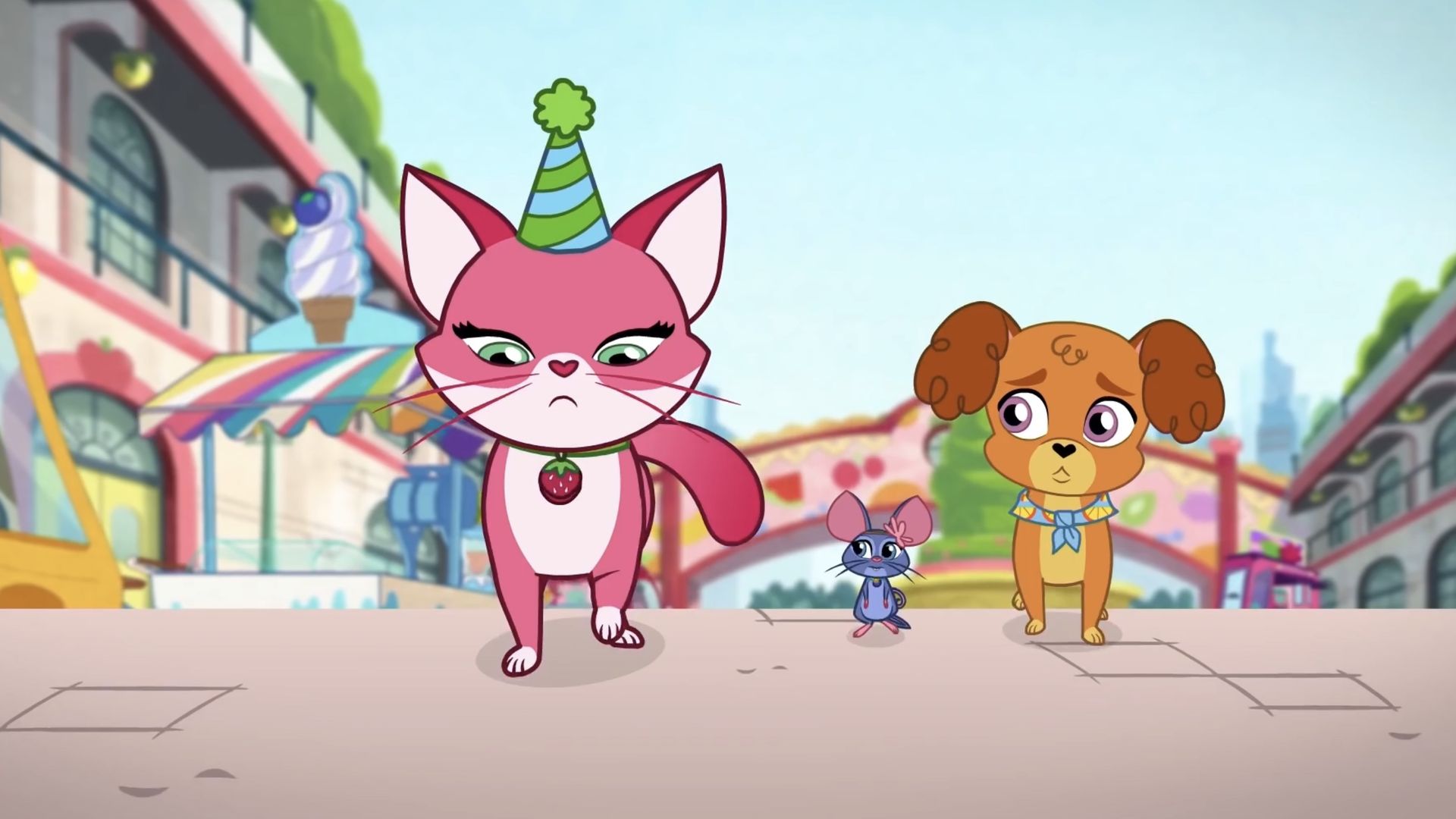 Strawberry Shortcake: Berry in the Big City background