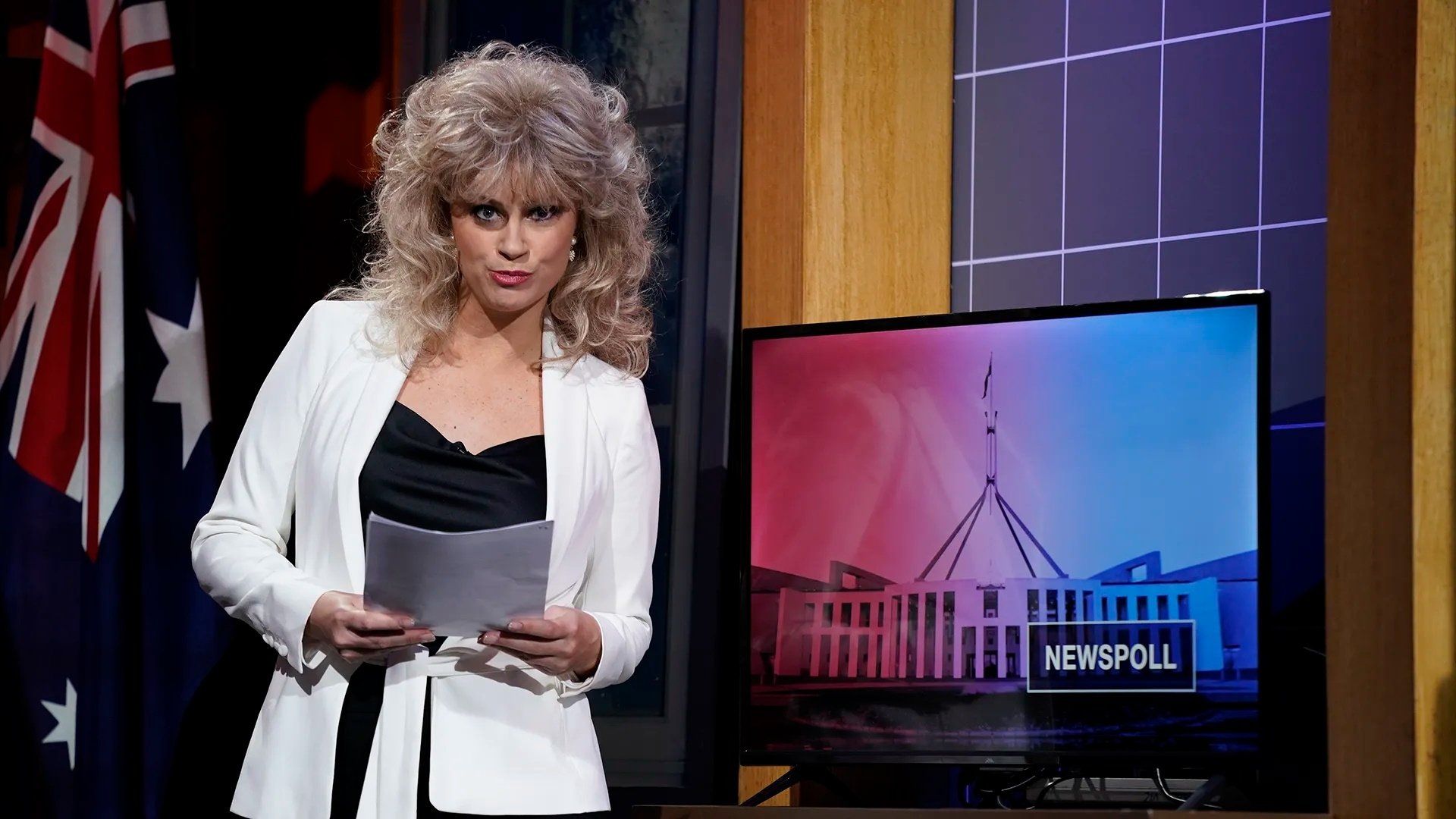 Shaun Micallef's Mad as Hell background