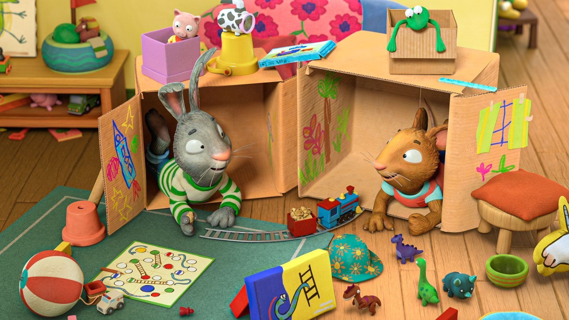 Pip and Posy background