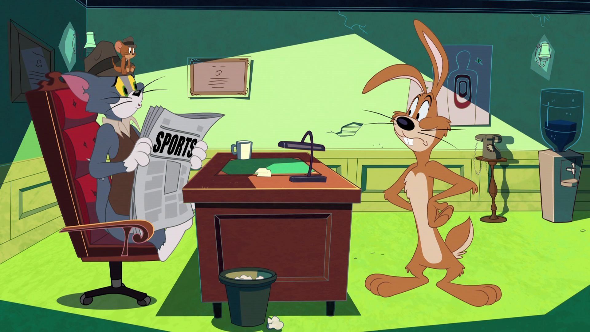 The Tom and Jerry Show background