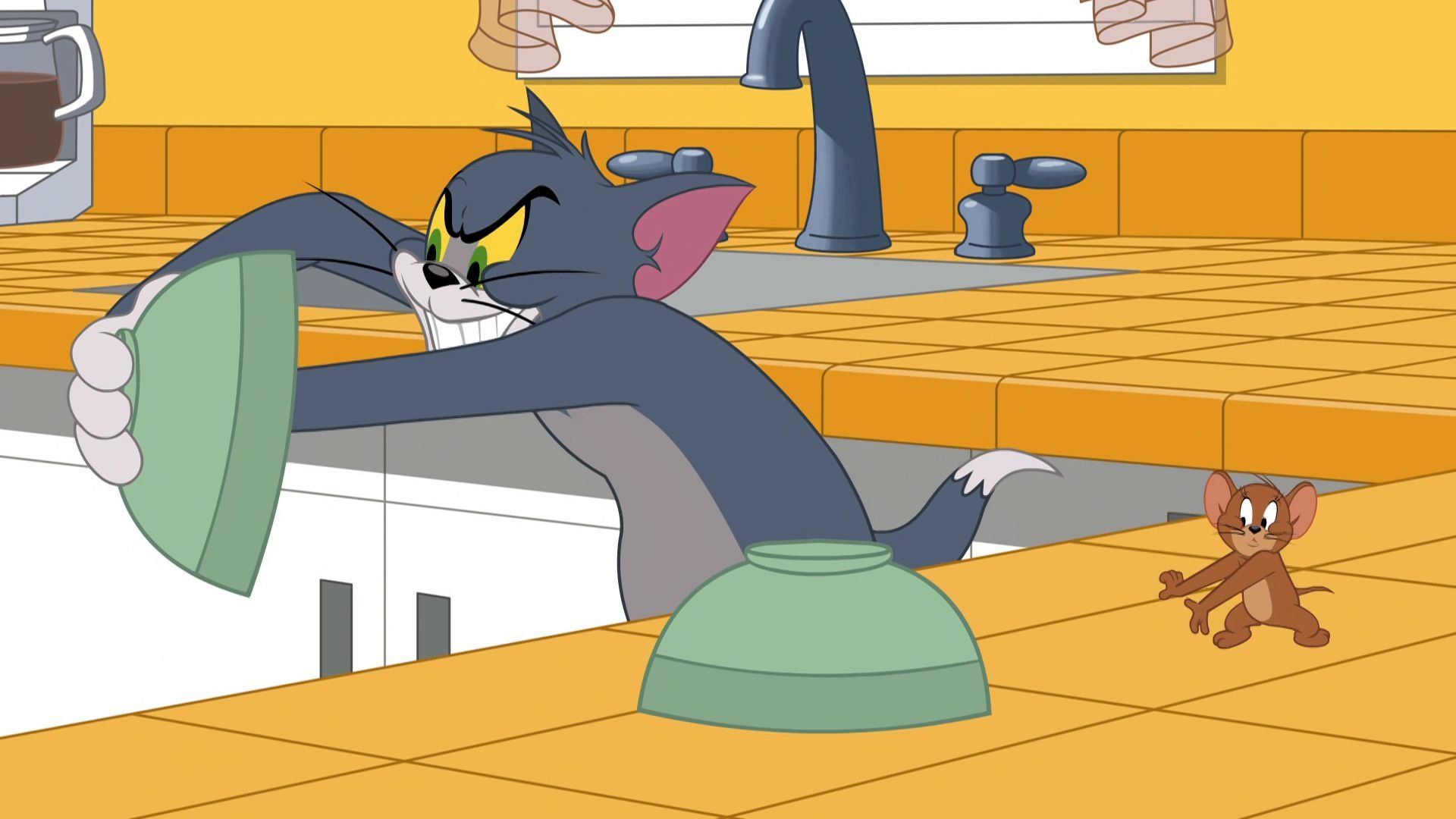 The Tom and Jerry Show background