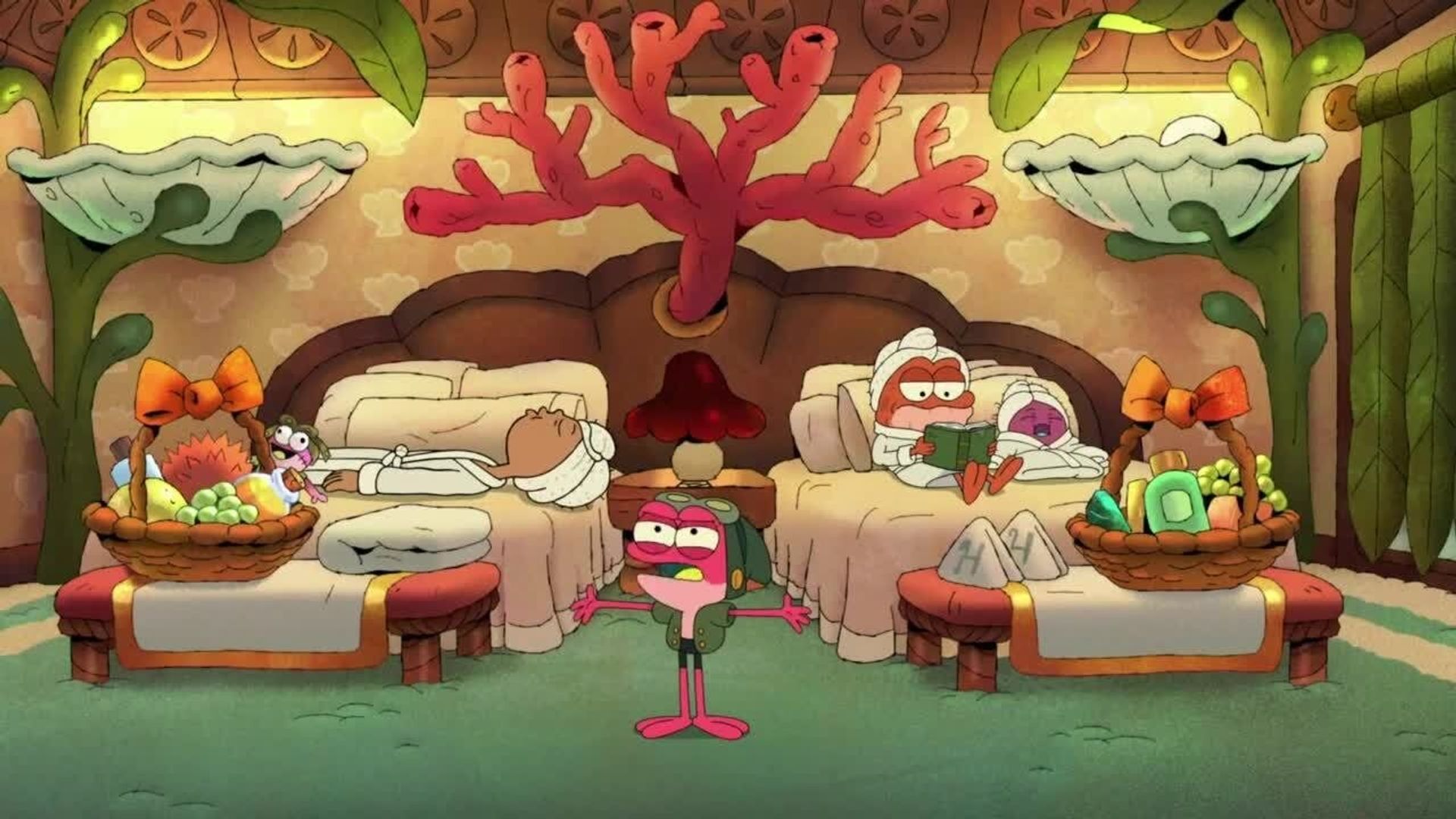 Amphibia background