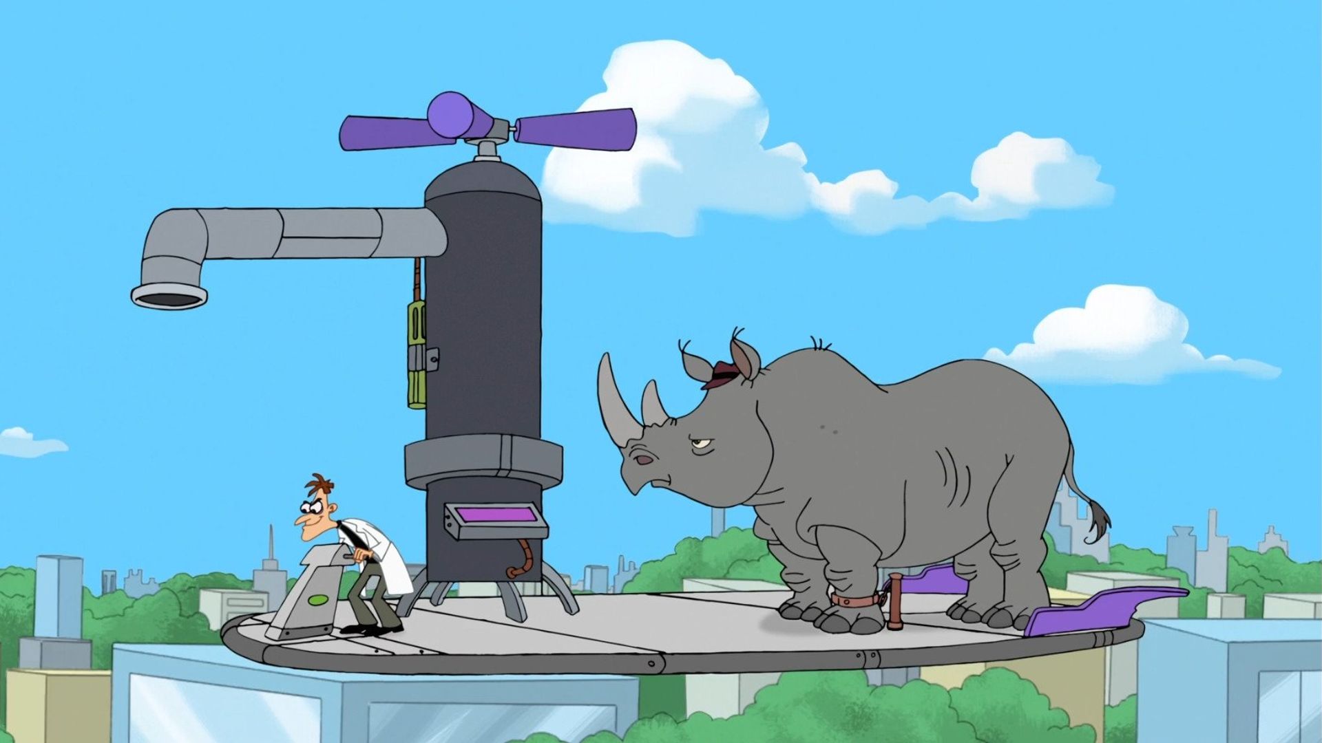 Phineas and Ferb background