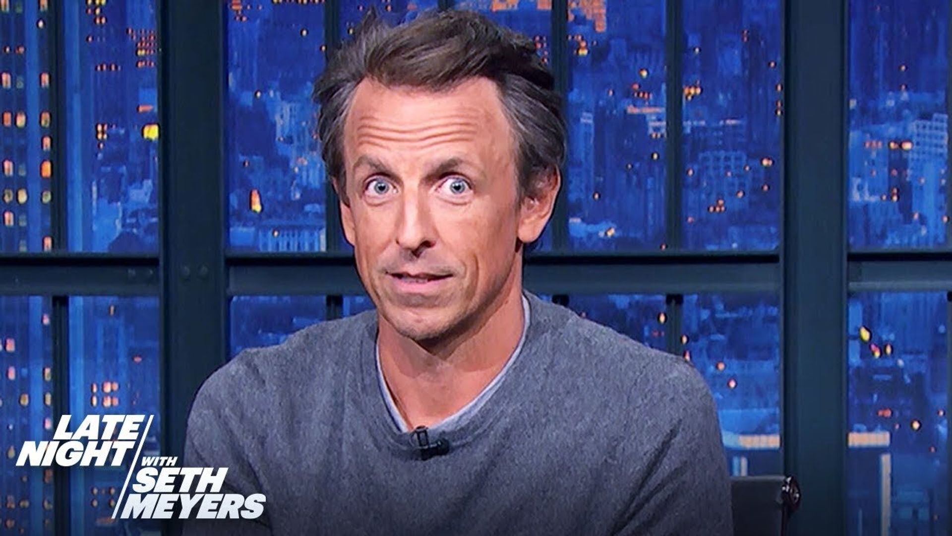Late Night with Seth Meyers: Corrections" background