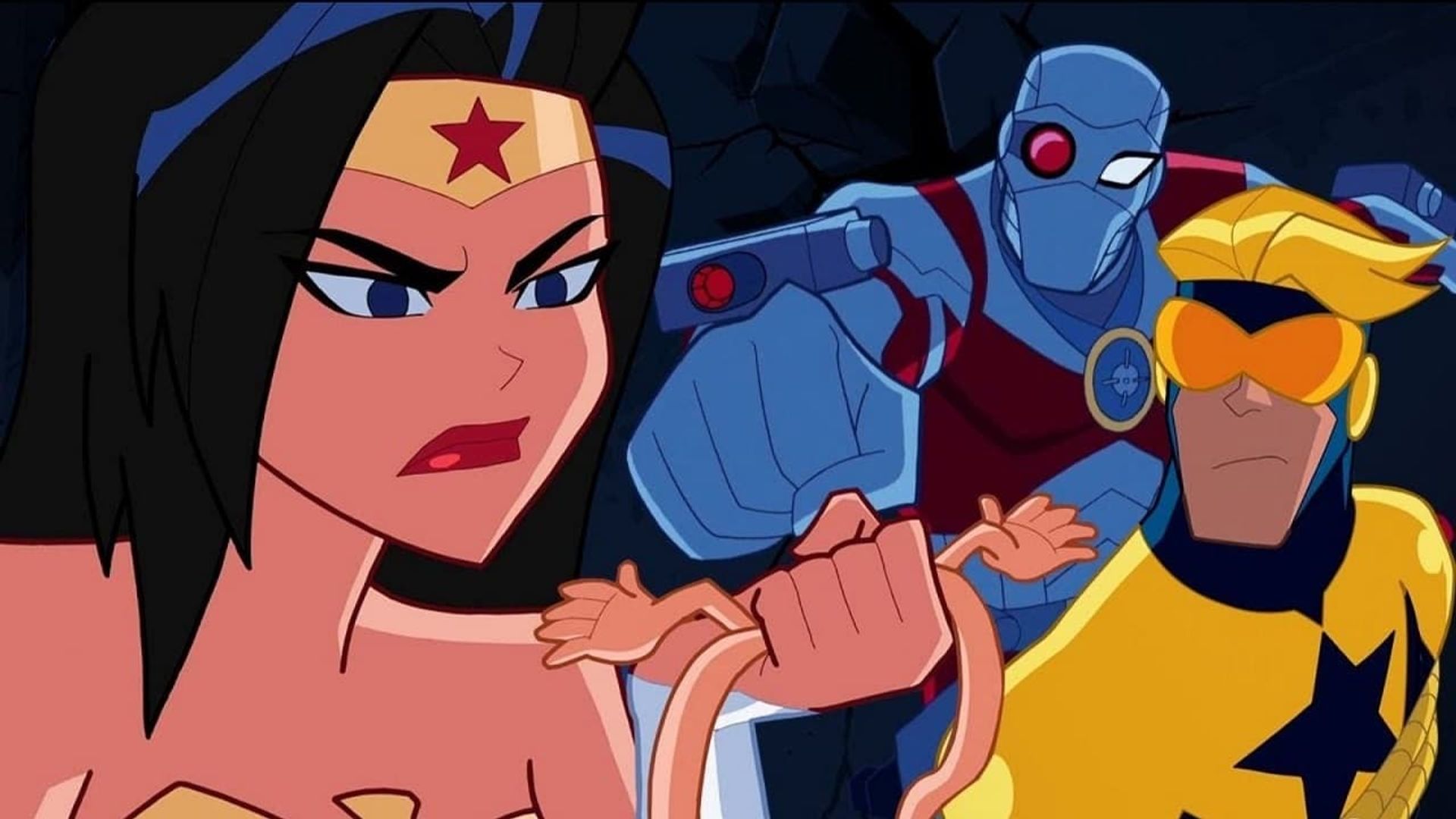 Justice League Action Shorts background