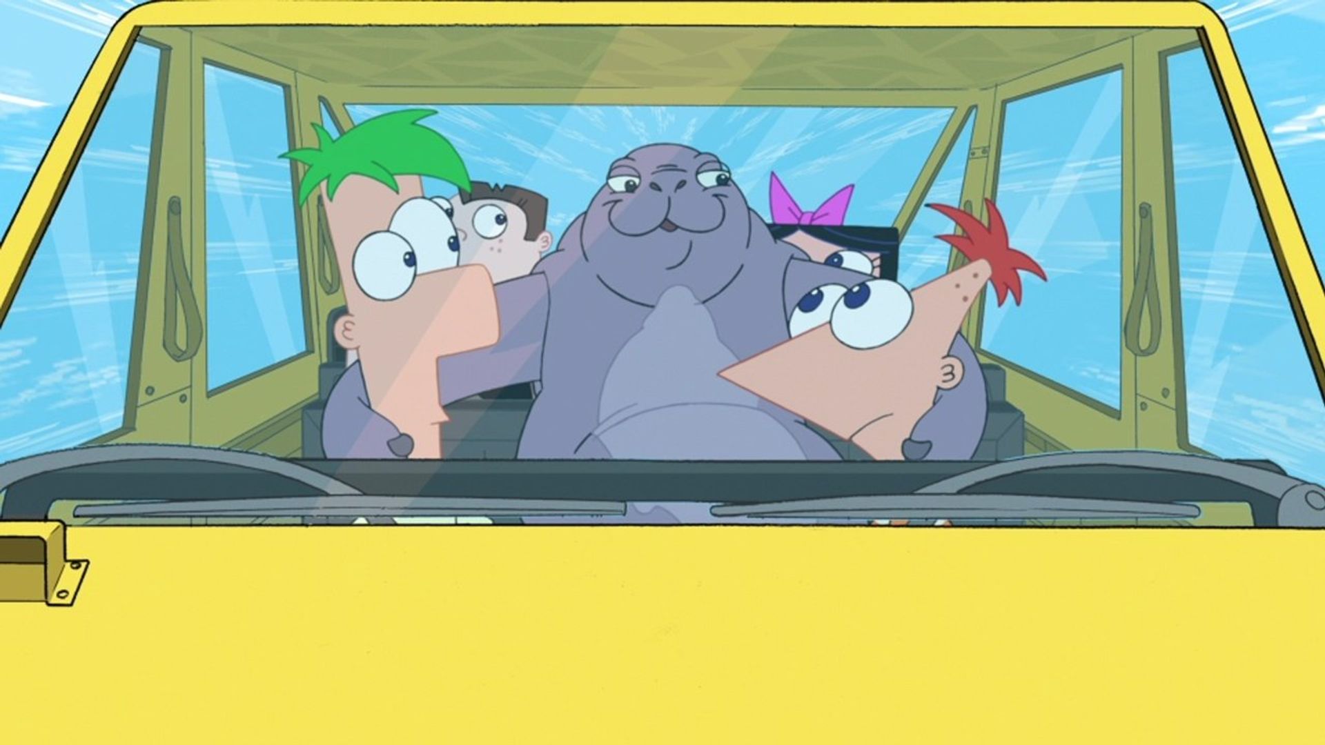 Phineas and Ferb background