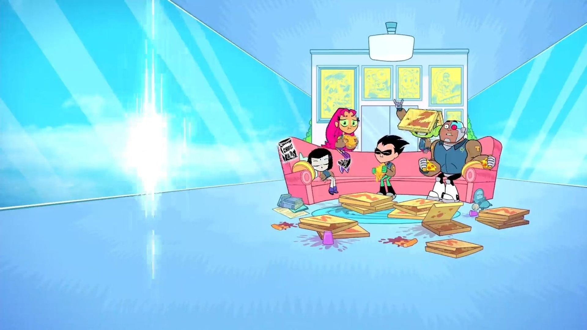 Teen Titans Go! background