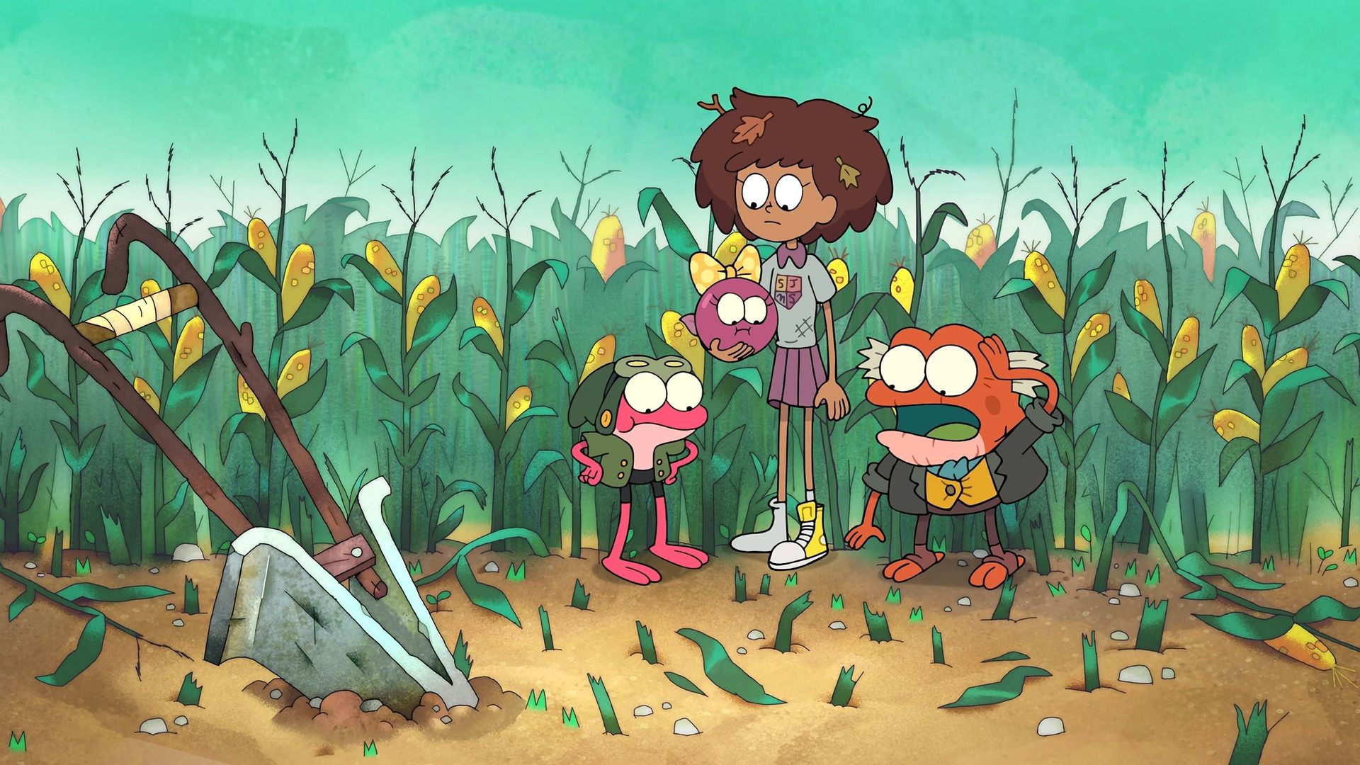 Amphibia background