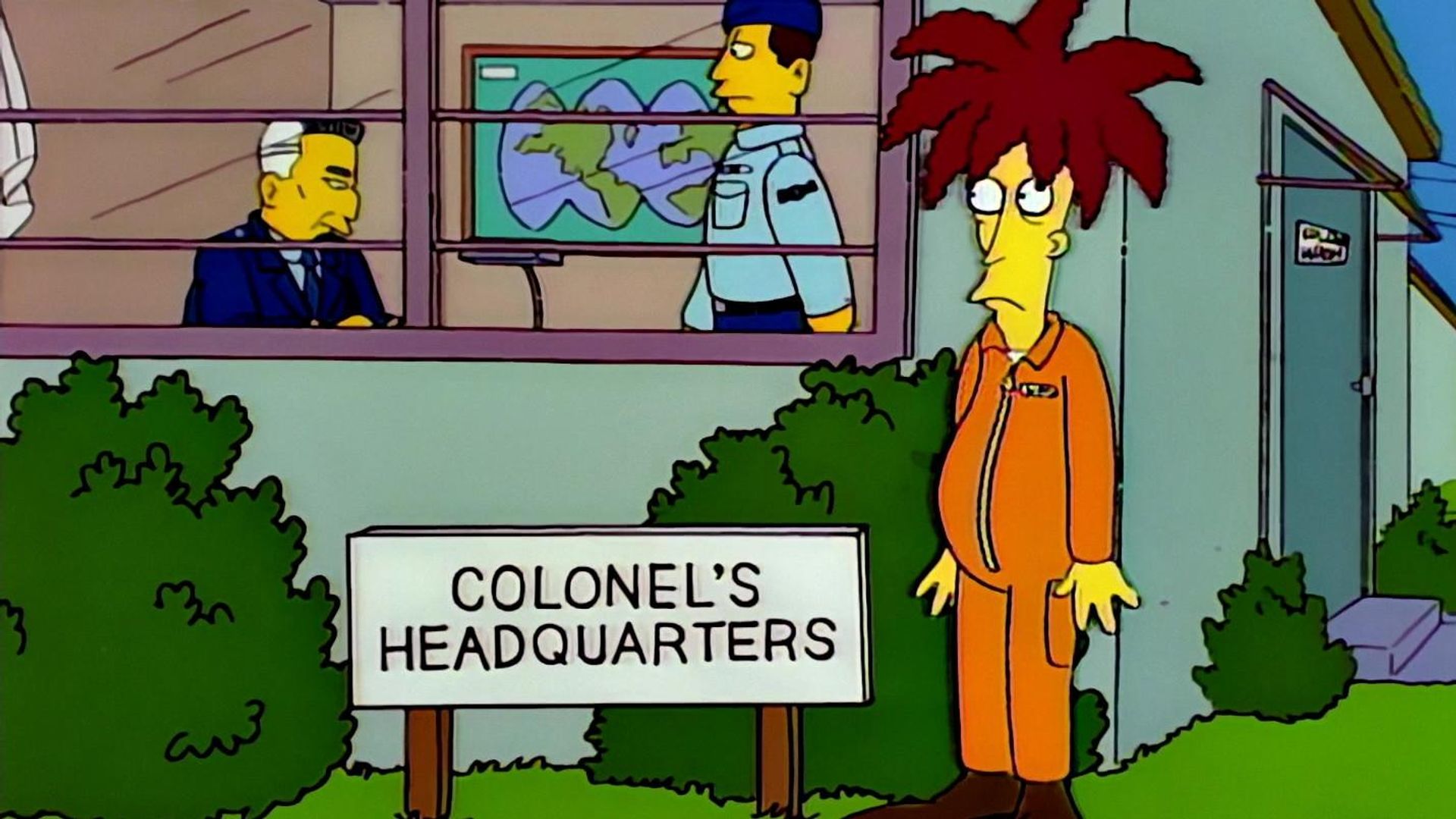 The Simpsons background